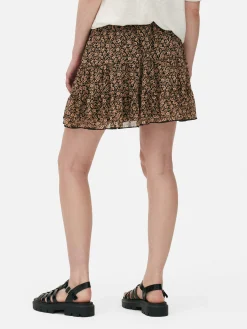 Minirok Met Chiffon Lagen