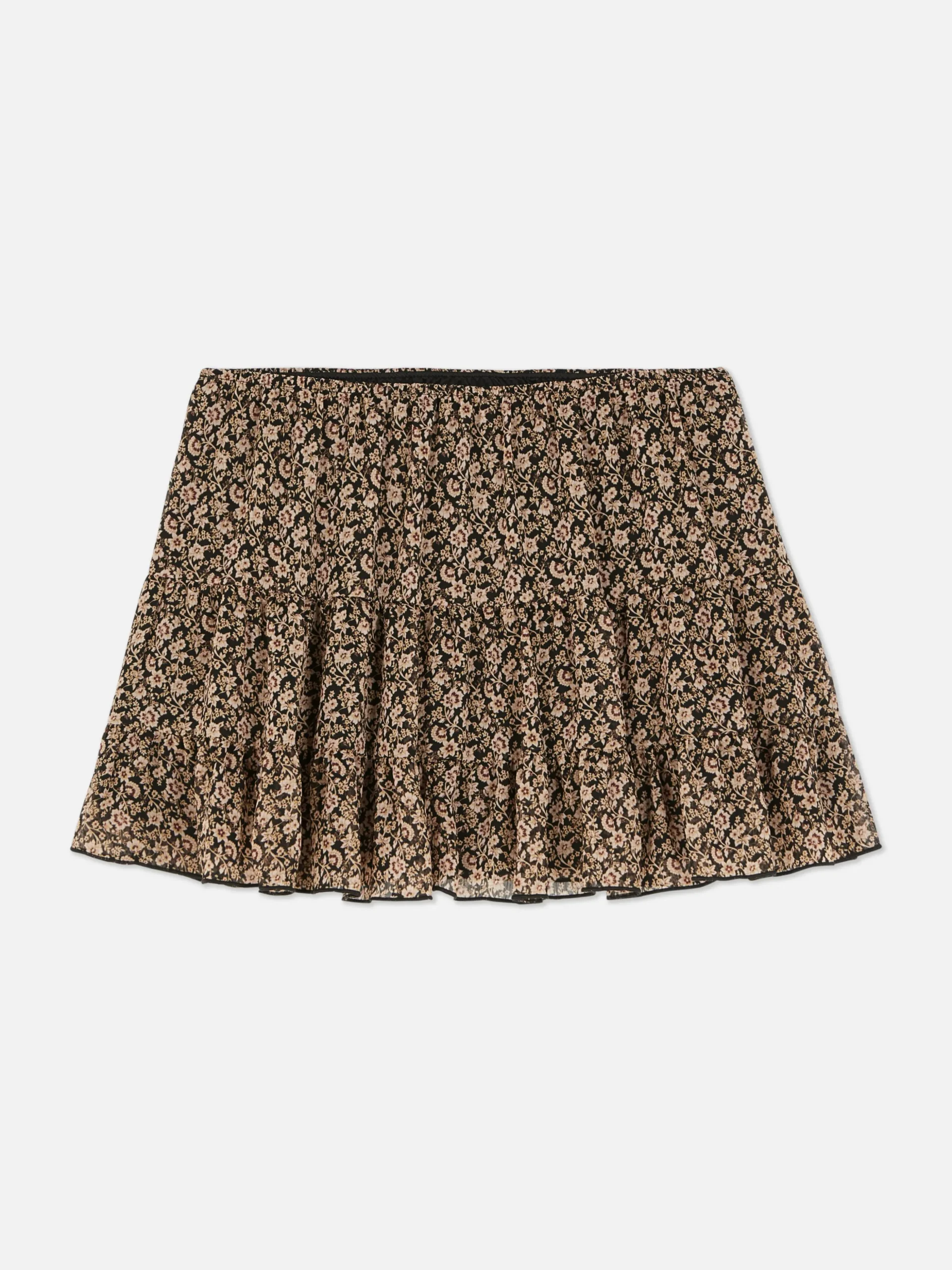 Minirok Met Chiffon Lagen