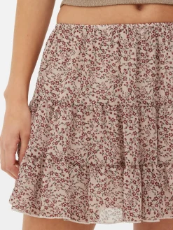 Minirok Met Chiffon Lagen