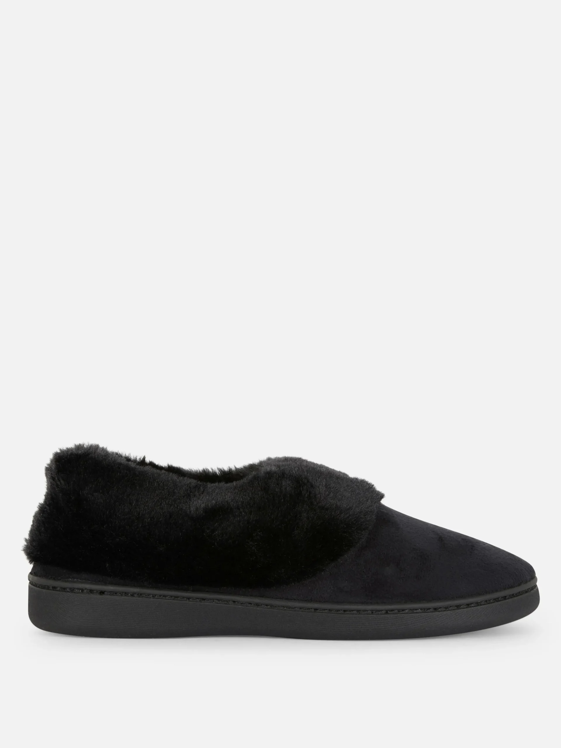 Mocassinpantoffels Met Imitatiebont