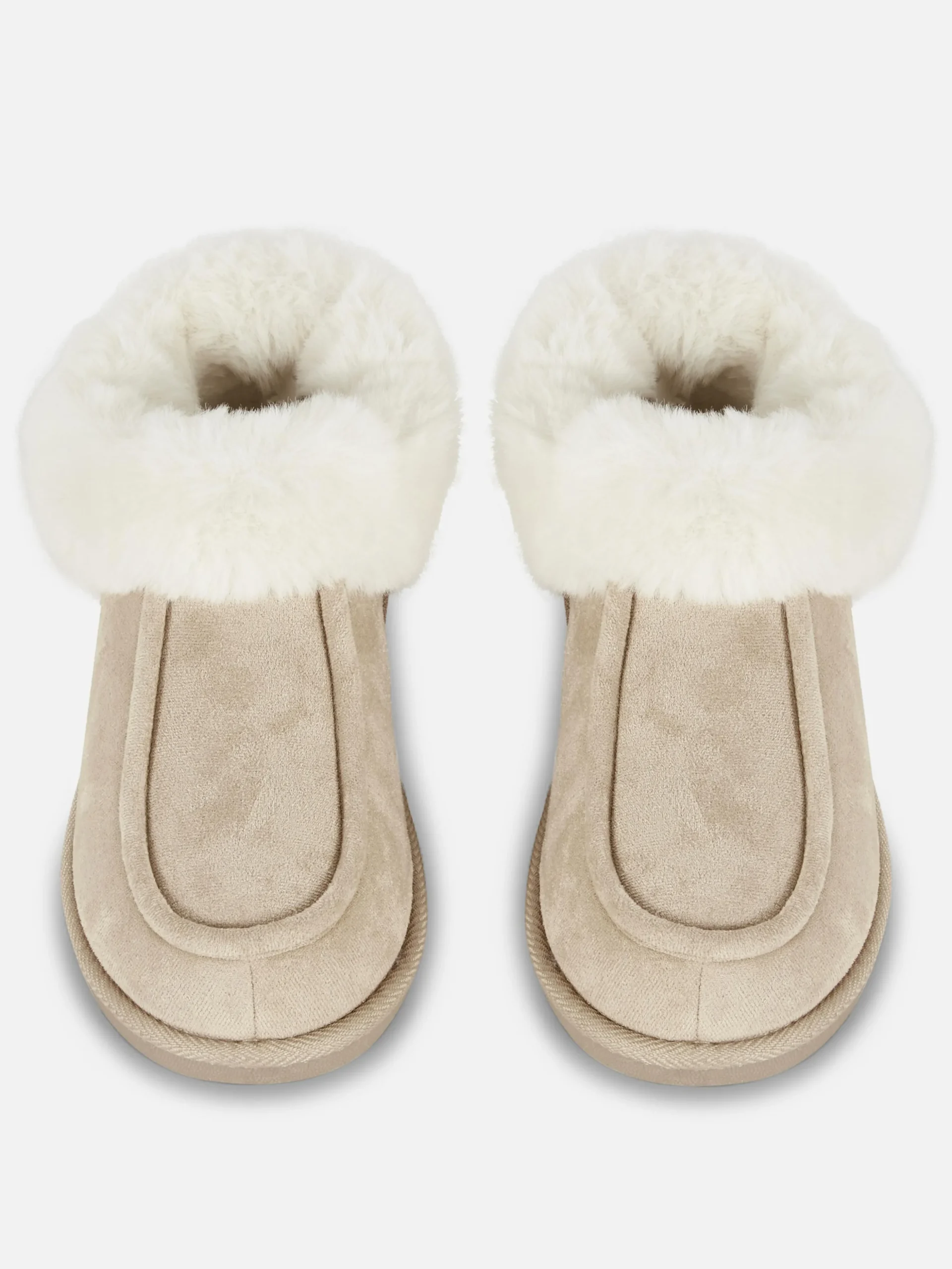 Mocassinpantoffels Met Imitatiebont