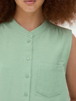 Mouwloze Tuniekblouse