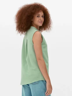 Mouwloze Tuniekblouse