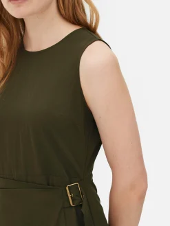 Mouwloze Utility-jurk The Edit