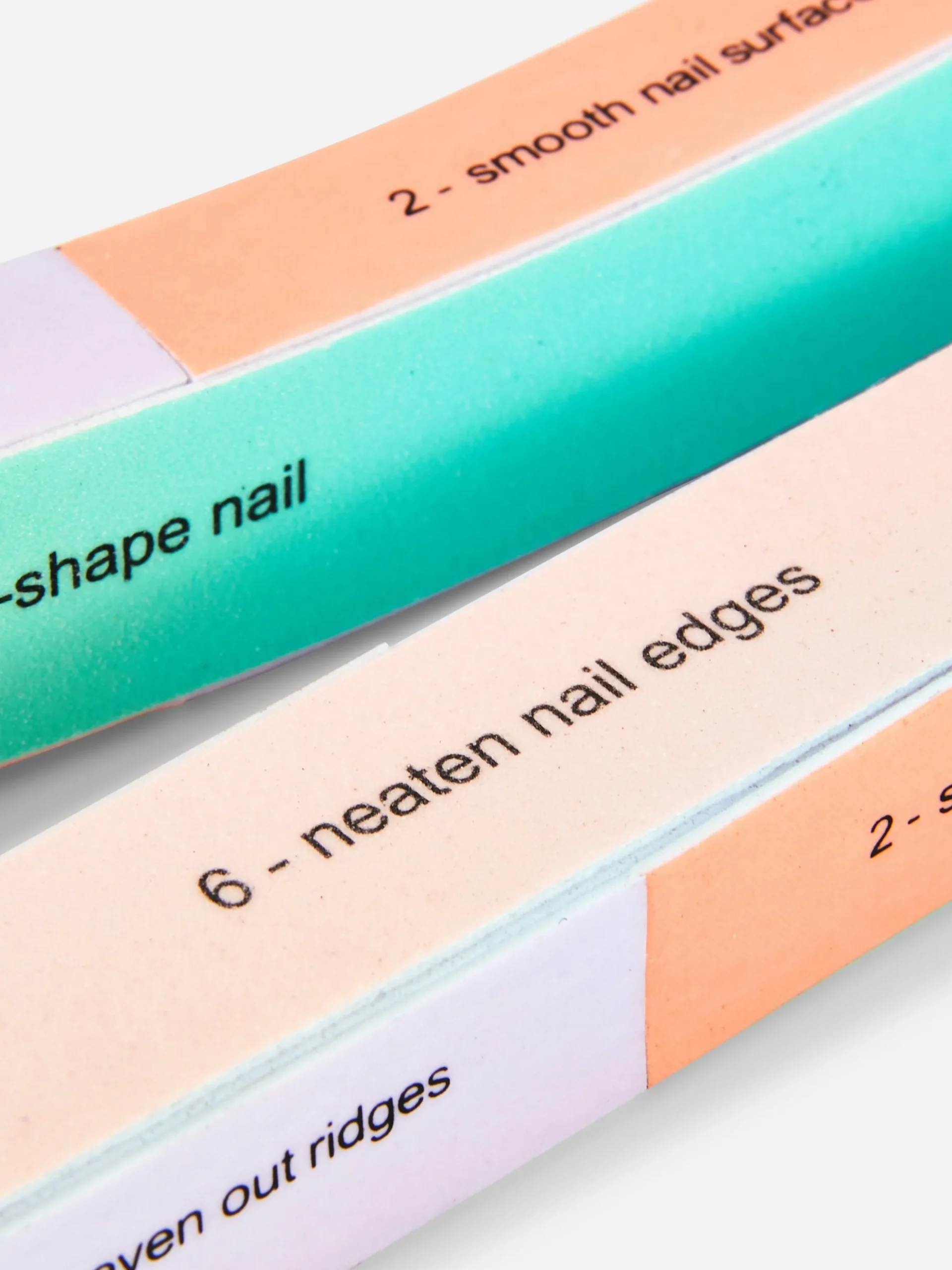 Multifunctionele Polijstblokjes Voor Nagels, Set Van 2
