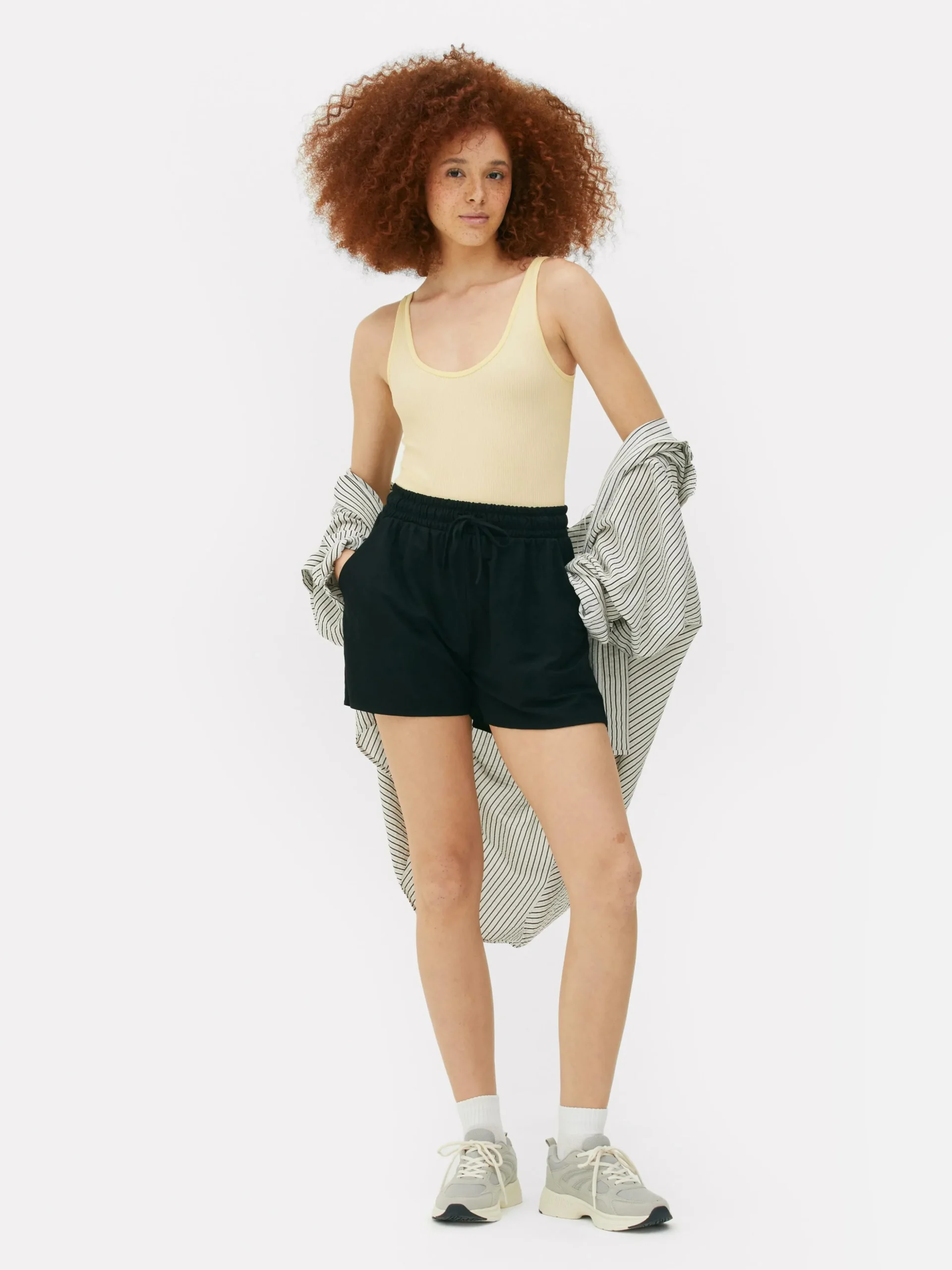 Naadloze Bodysuit Van Ribstof Met U-hals