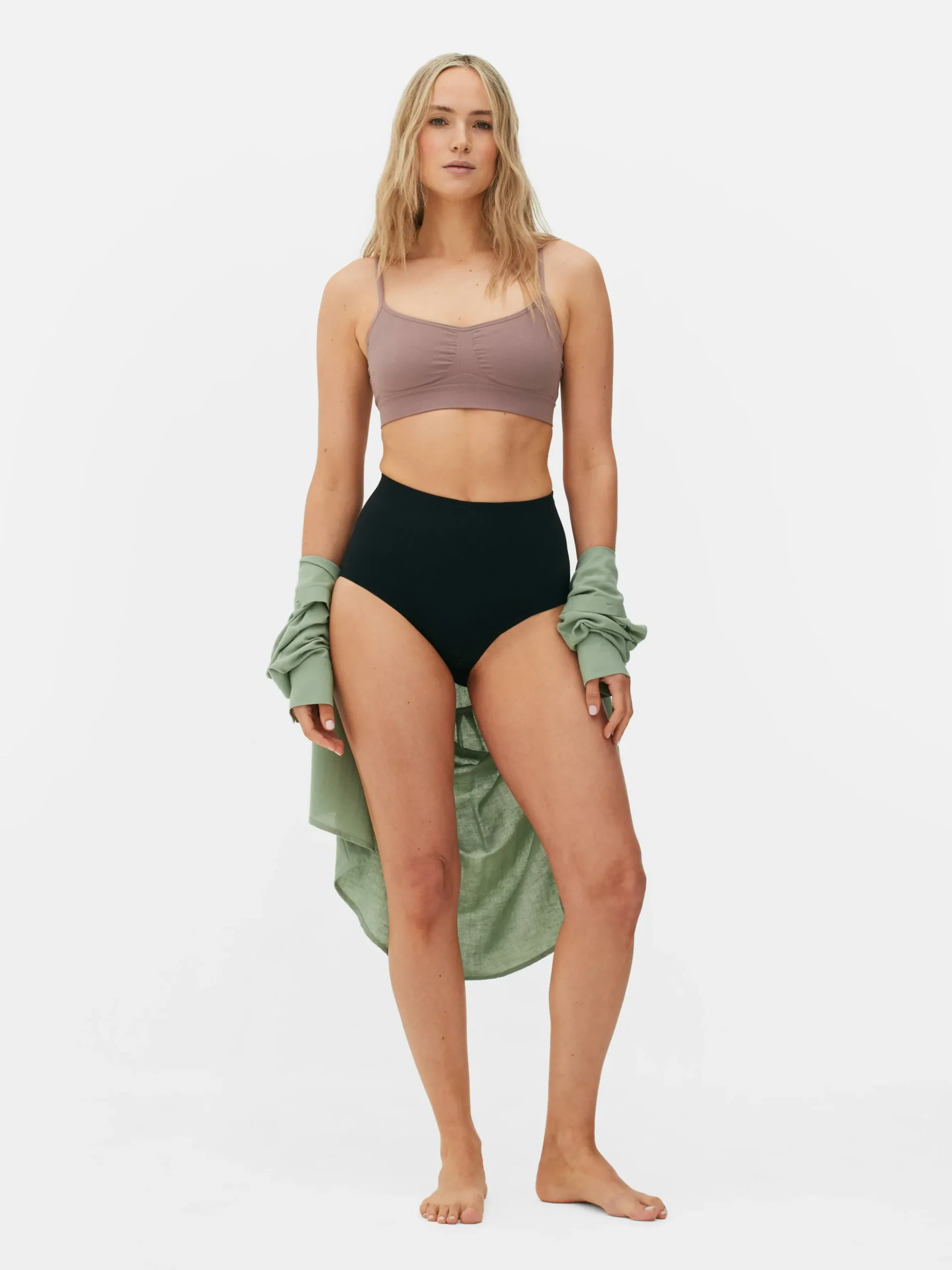Naadloze Corrigerende Slips Met Hoge Taille