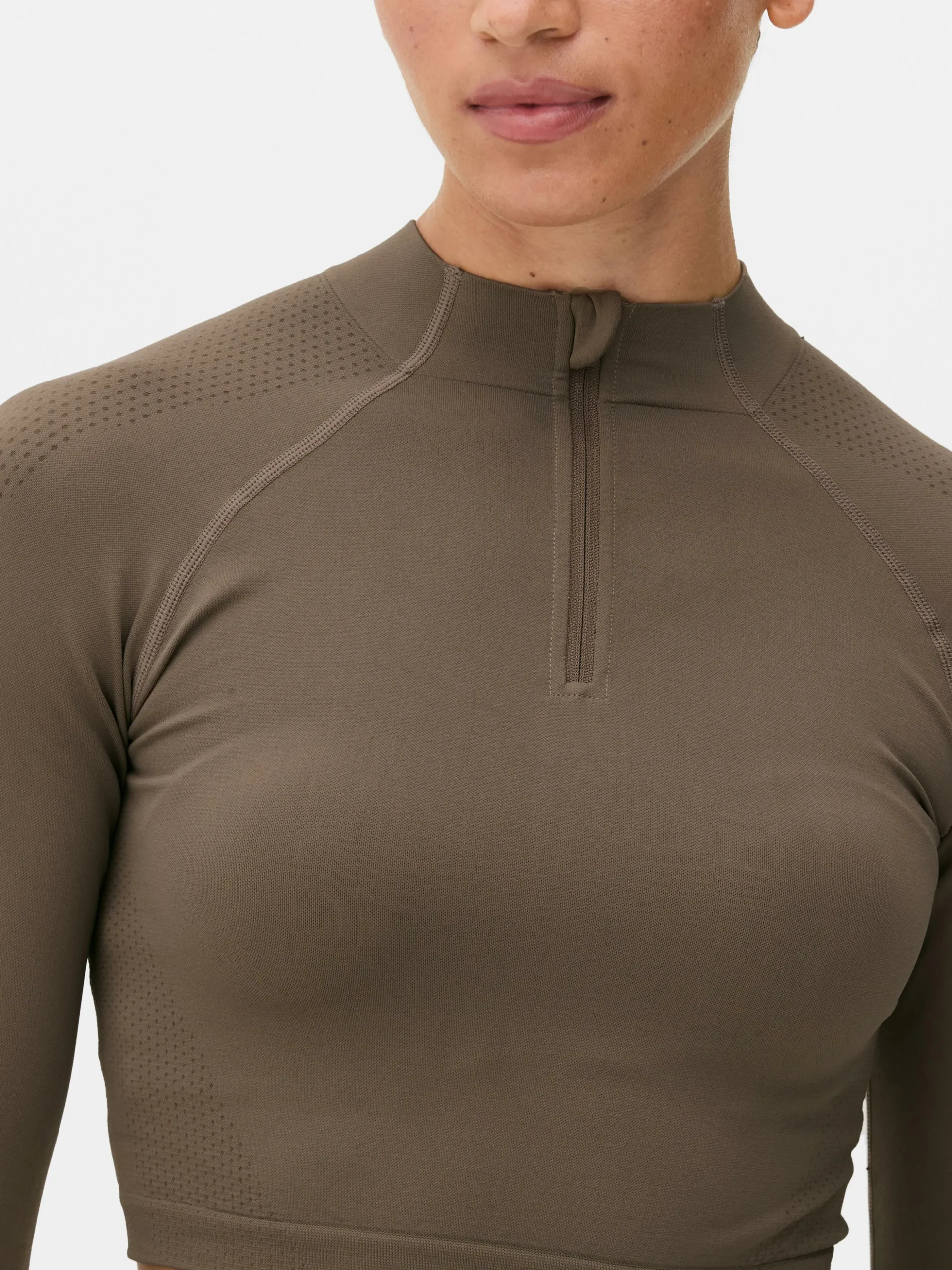 Naadloze Corrigerende Sporttop Met Lange Mouwen