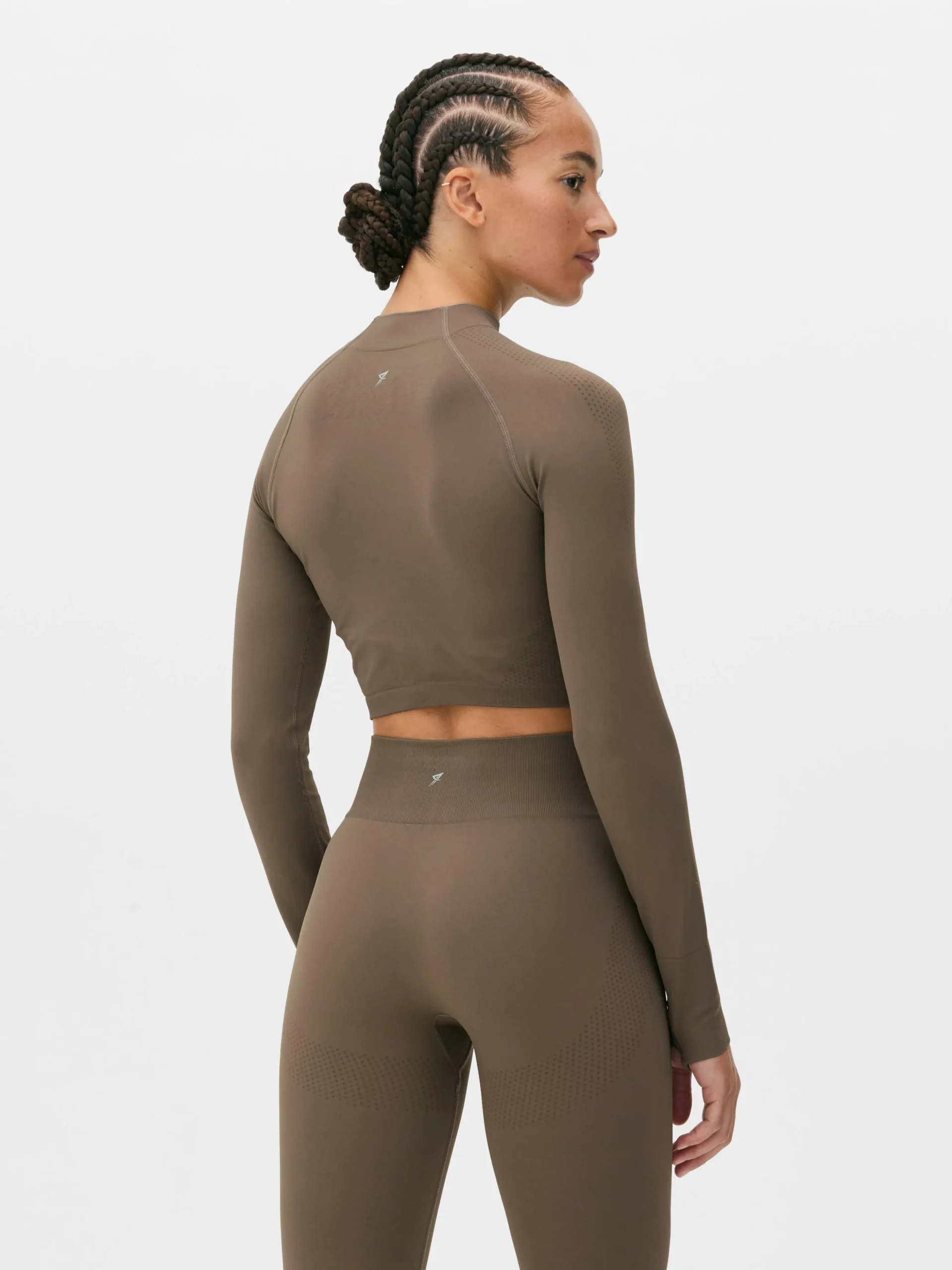 Naadloze Corrigerende Sporttop Met Lange Mouwen