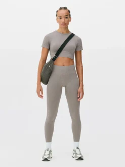 Naadloze Gemêleerde Sportlegging