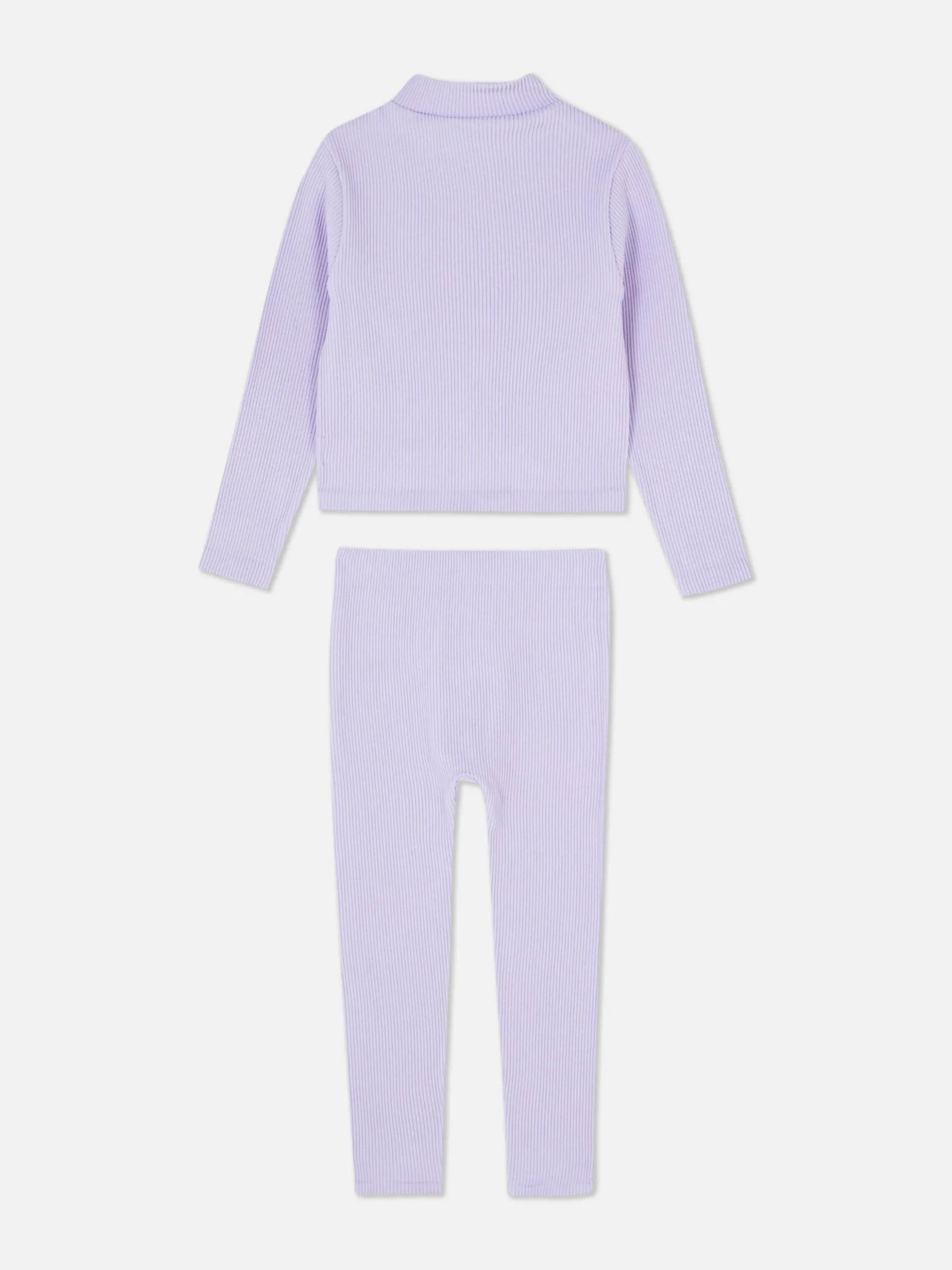 Naadloze Geribde Top En Legging