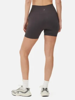 Naadloze Korte Sportbroek Met Hoge Taille