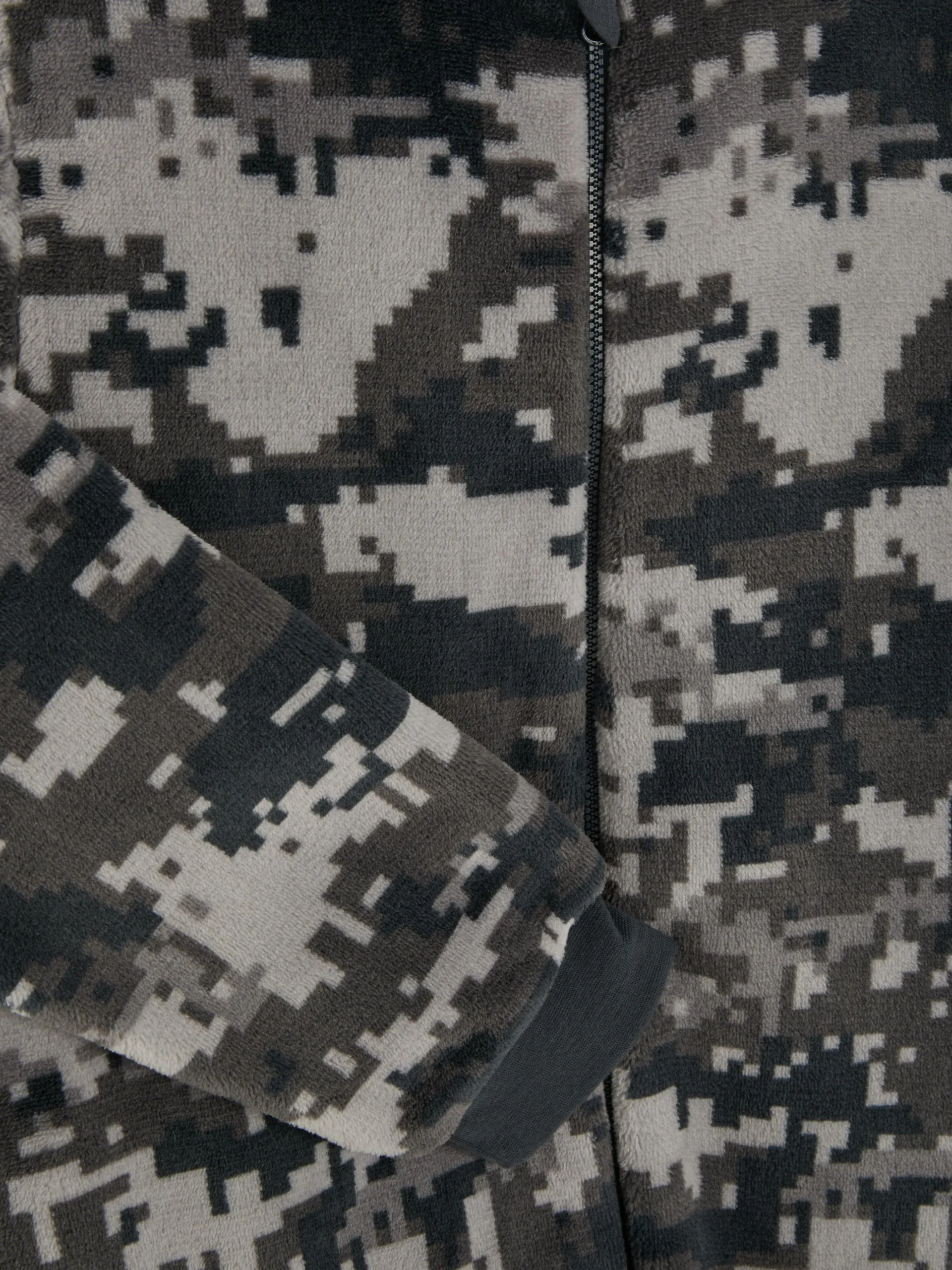 Onesie Met Rits En Camouflageprint