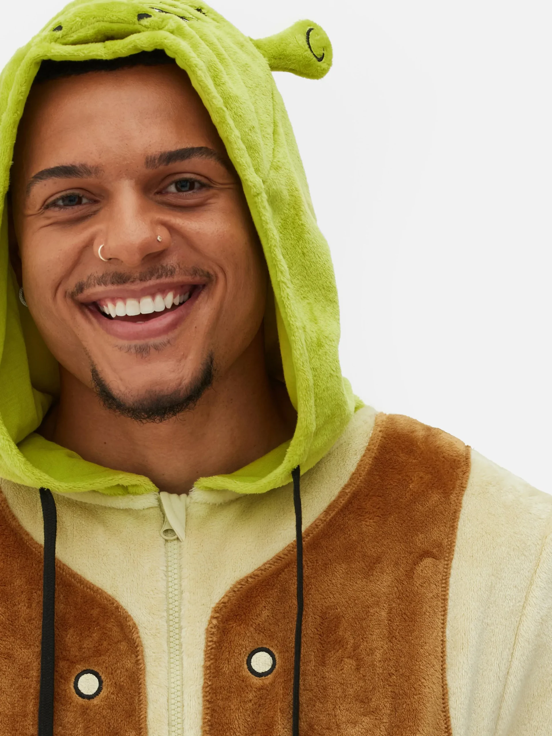 Onesie Met Shrek-personage