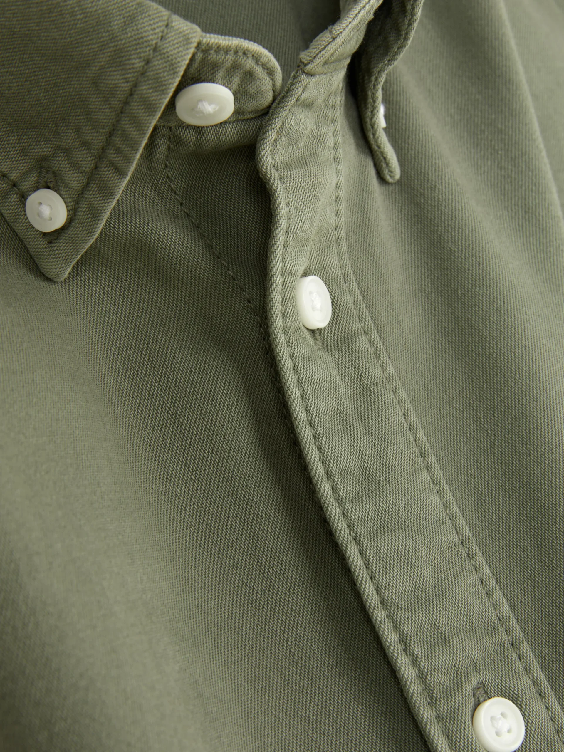 Overhemd Met Lange Mouwen Van Twill-katoen