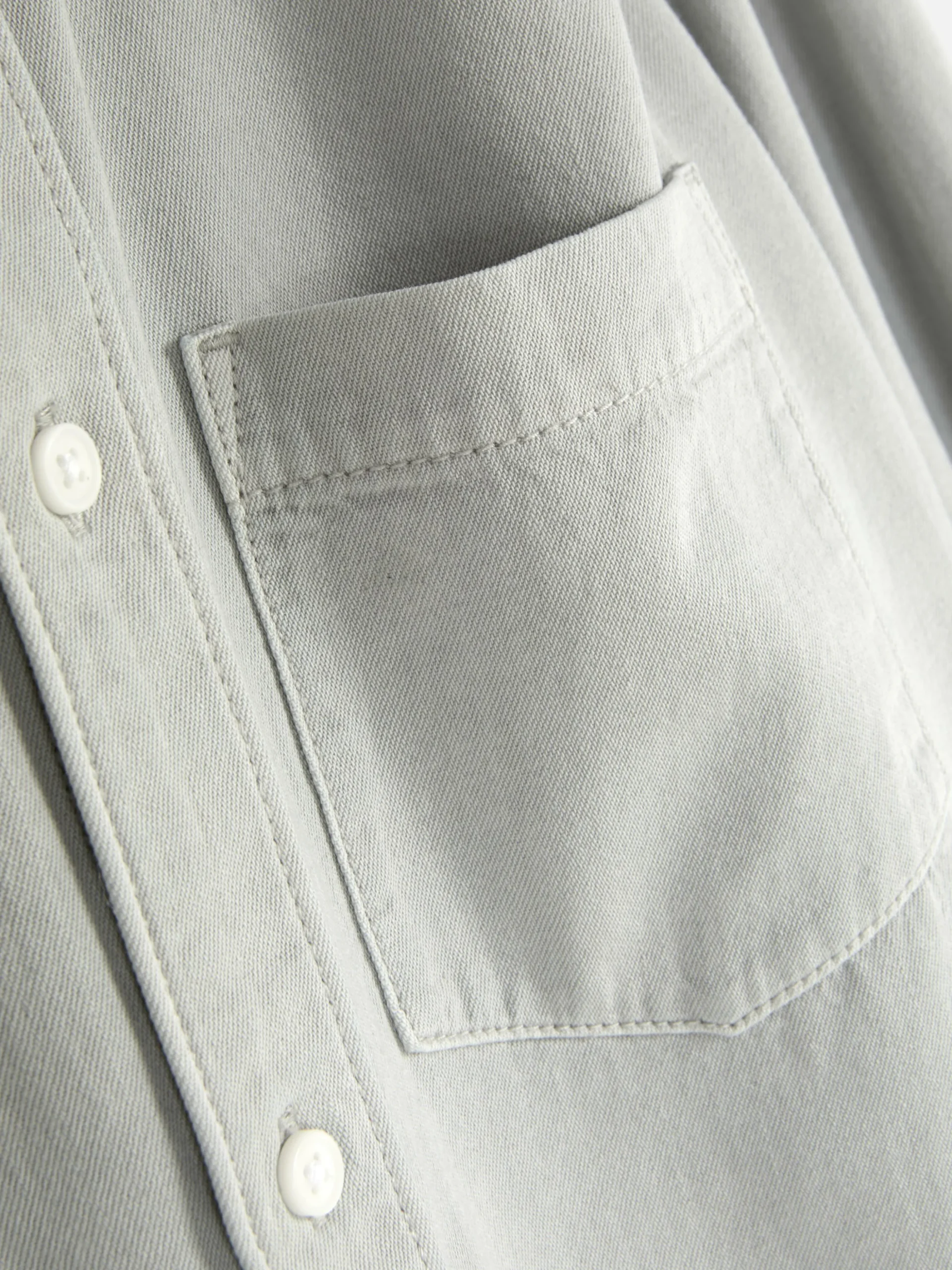 Overhemd Met Lange Mouwen Van Twill-katoen