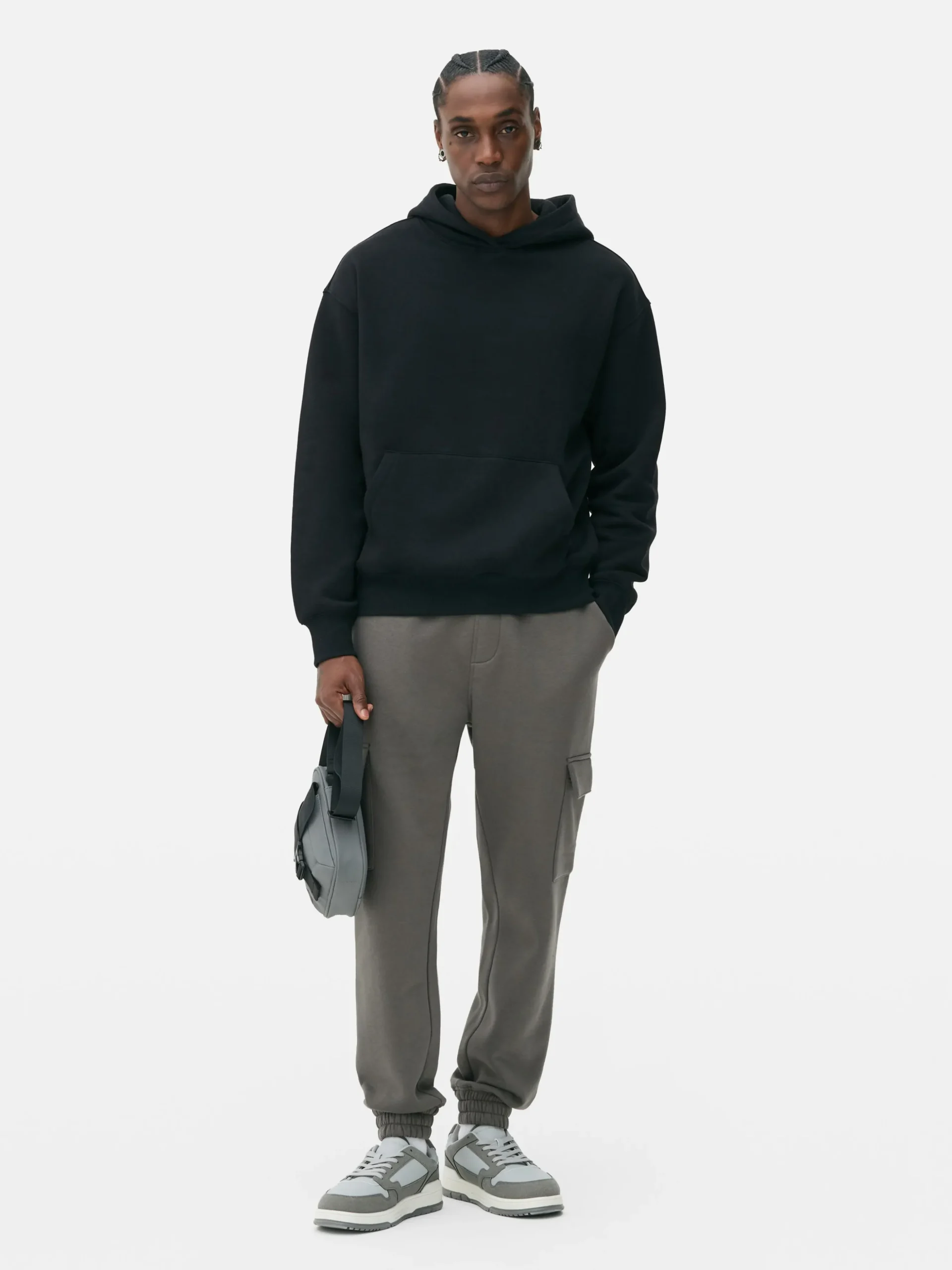 Oversized Hoodie Van Jersey