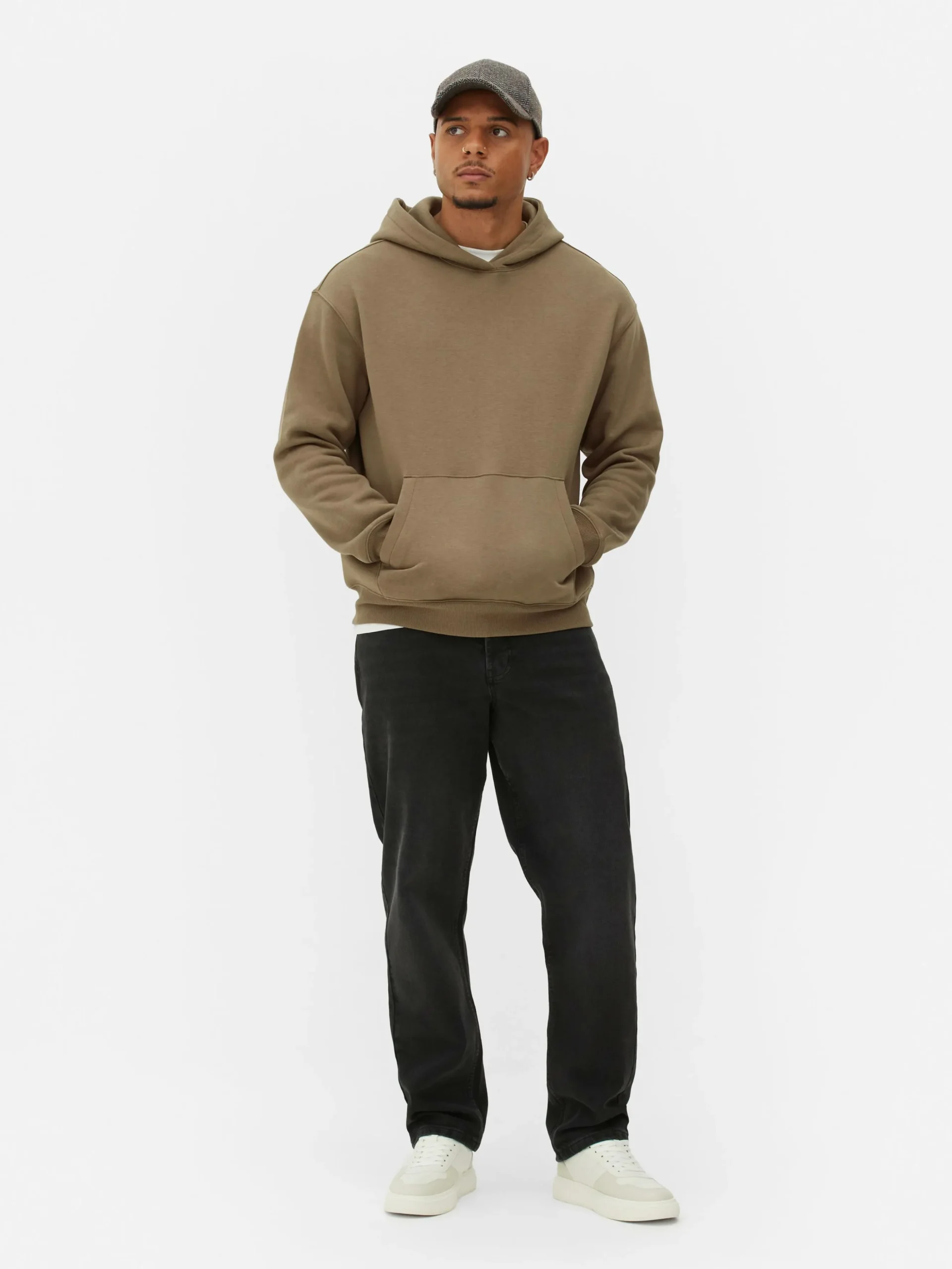 Oversized Hoodie Van Jersey