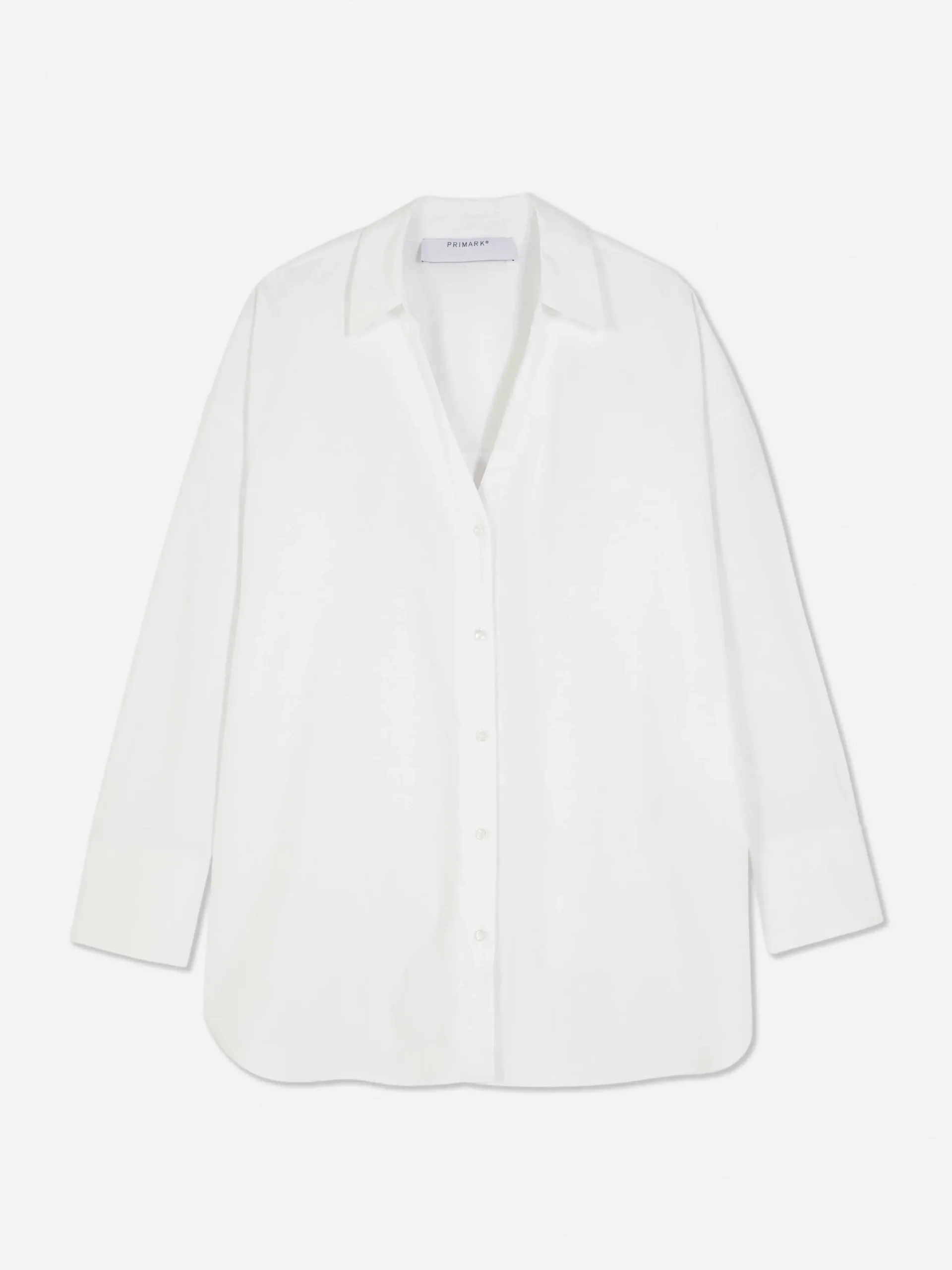 Oversized Overhemd Van Popeline