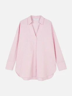 Oversized Overhemd Van Popeline