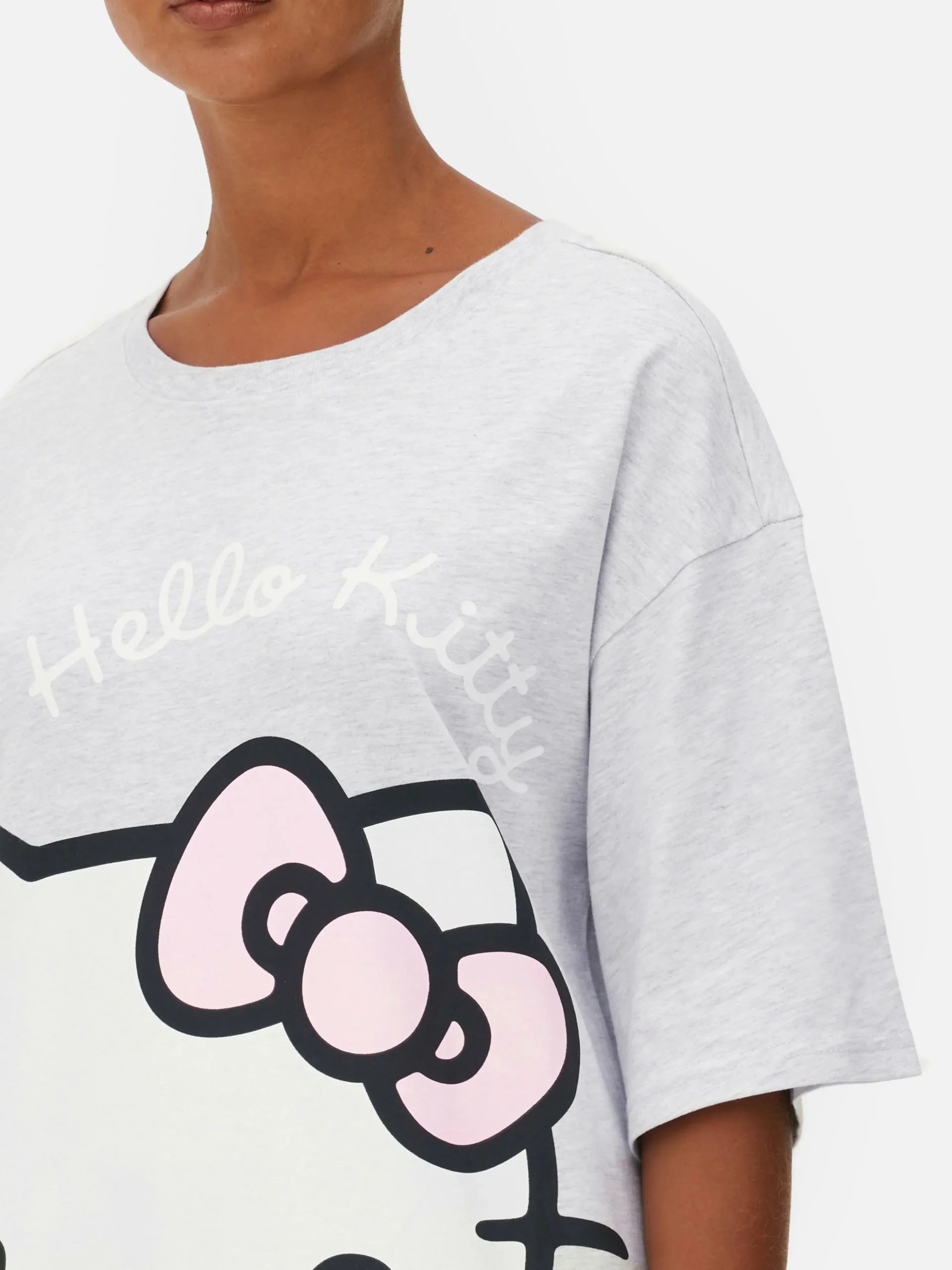 Oversized Slaap-T-shirt Hello Kitty