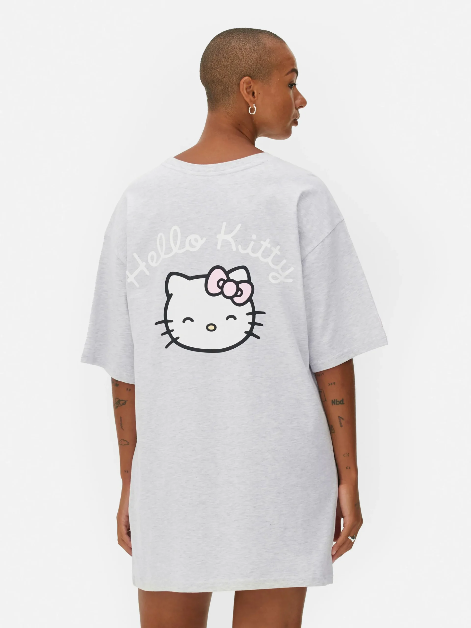Oversized Slaap-T-shirt Hello Kitty