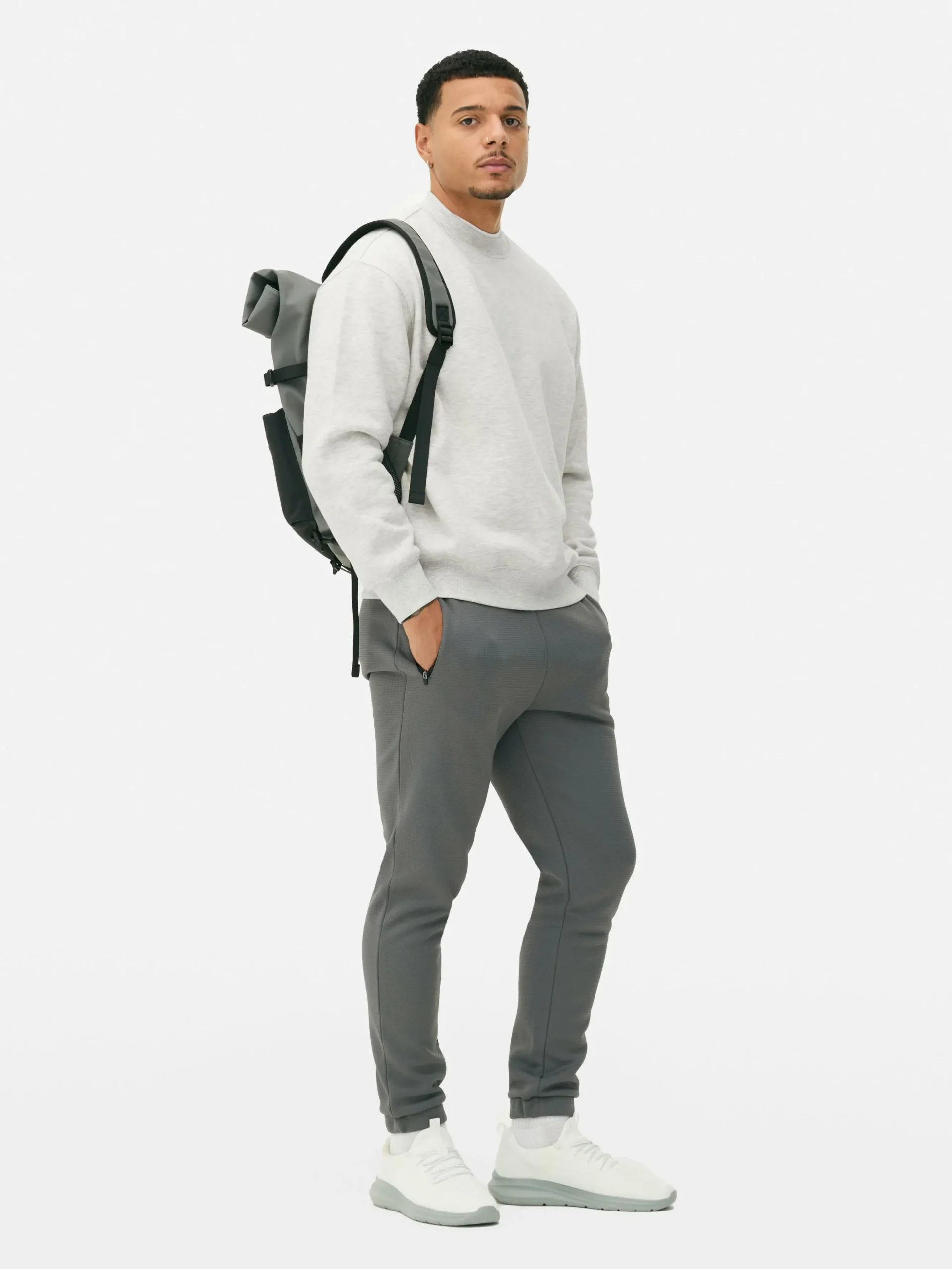 Oversized Sweatshirt Met Ronde Hals