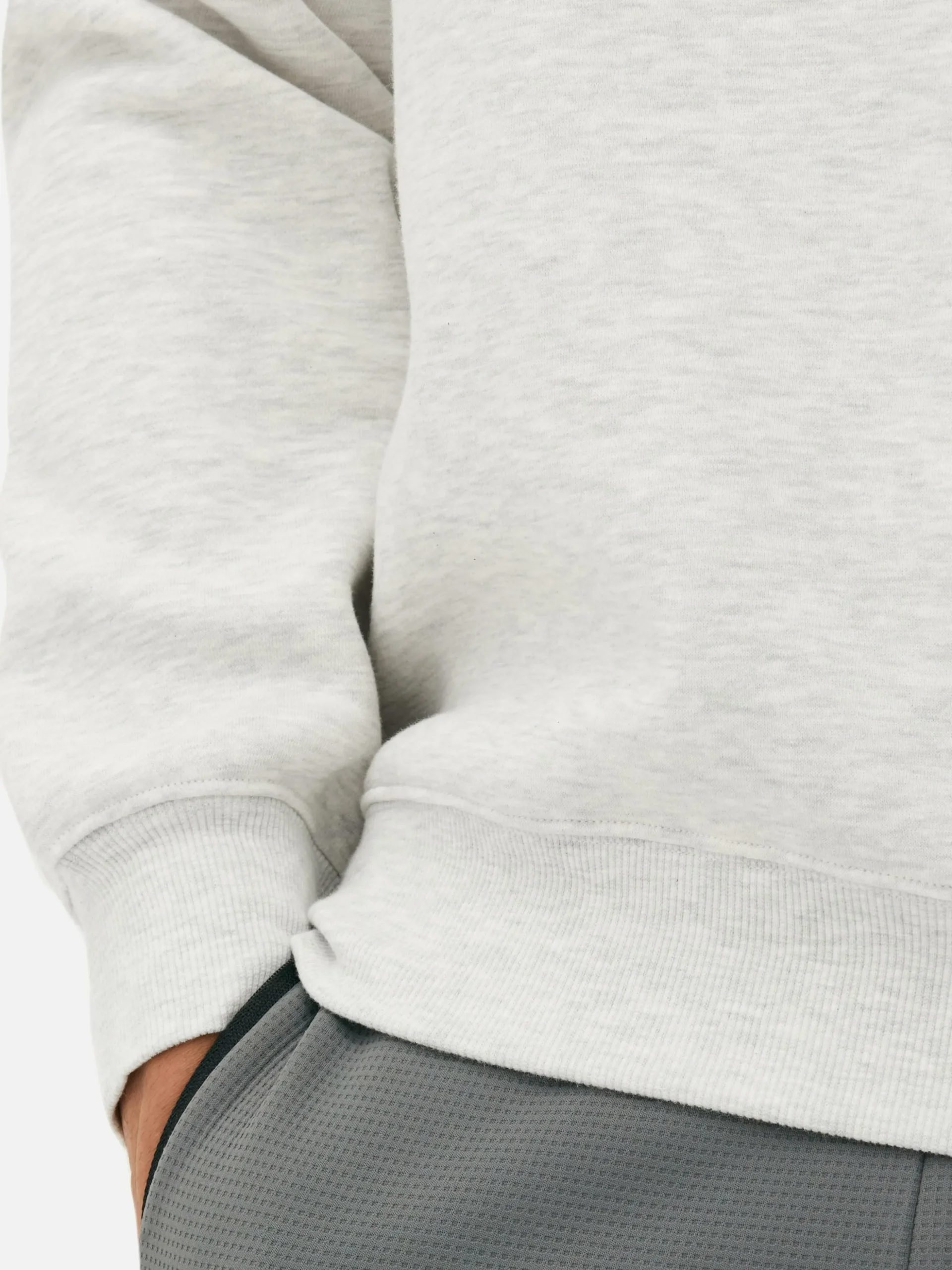 Oversized Sweatshirt Met Ronde Hals