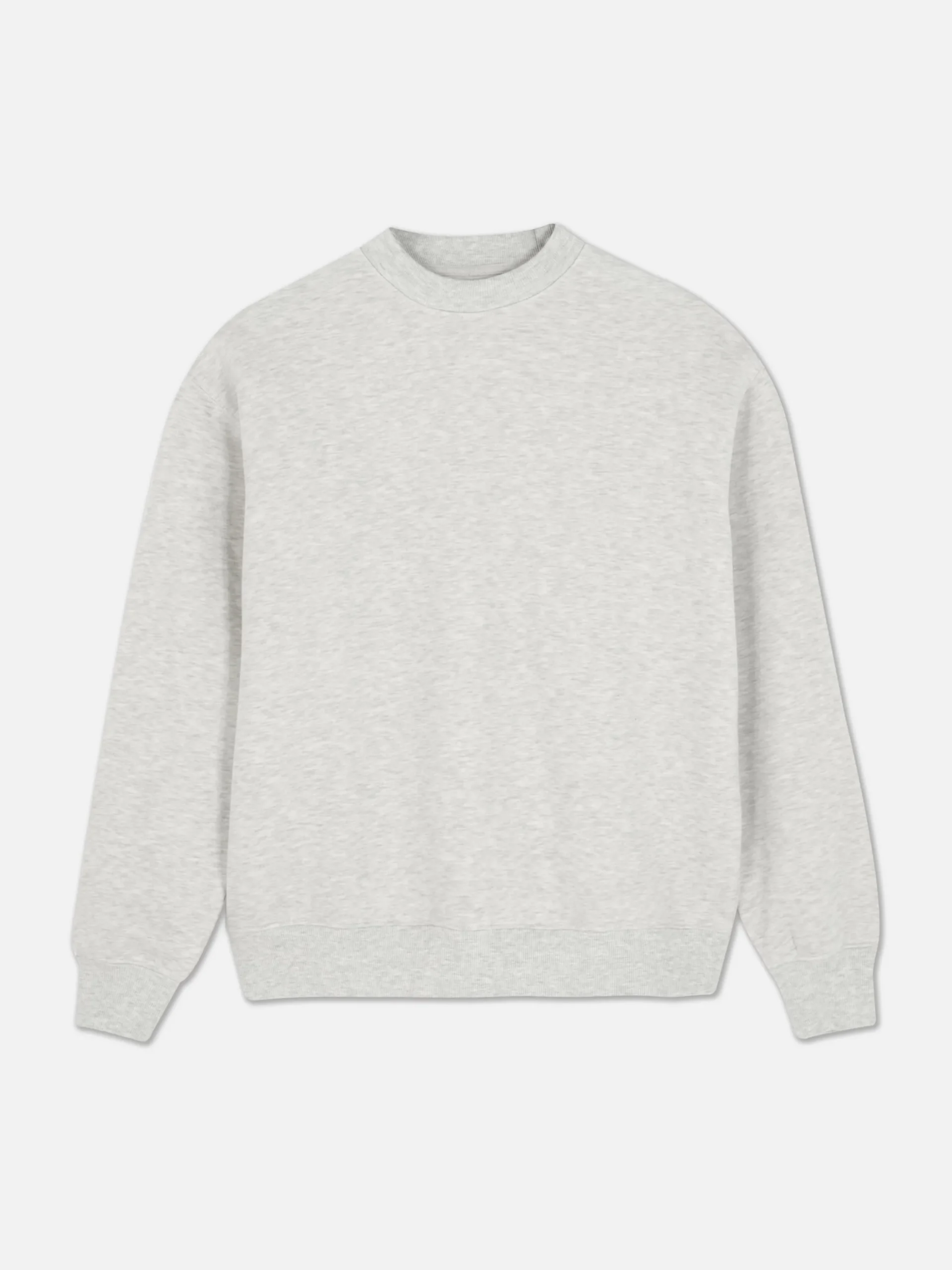 Oversized Sweatshirt Met Ronde Hals