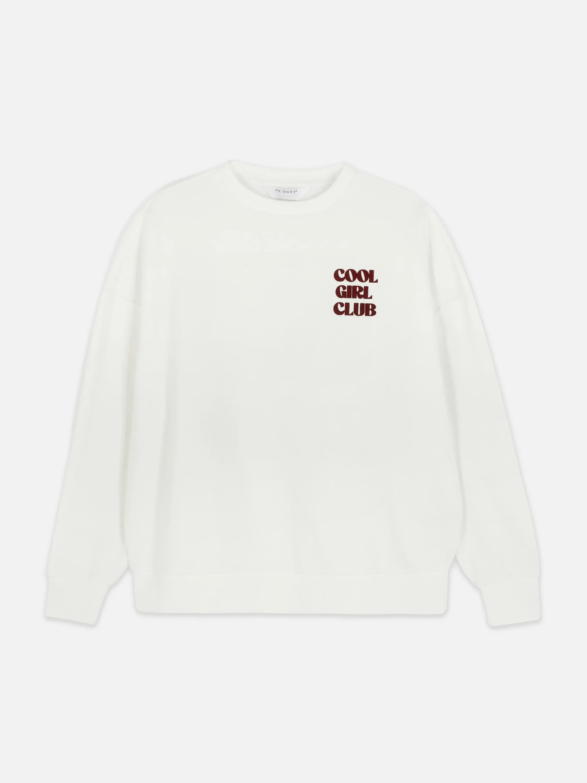 Oversized Sweatshirt Met Print