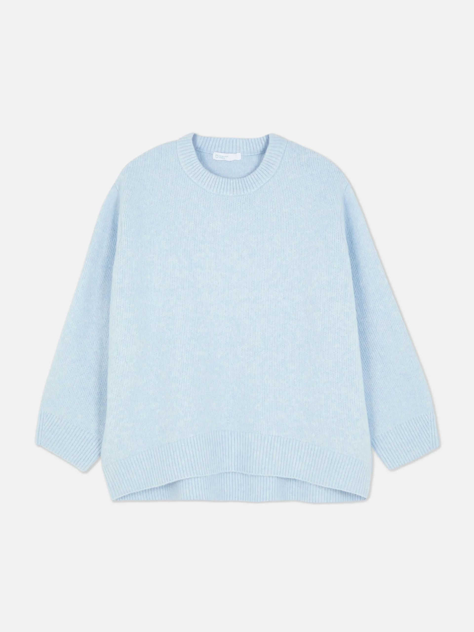 Oversized Trui Met Ronde Hals