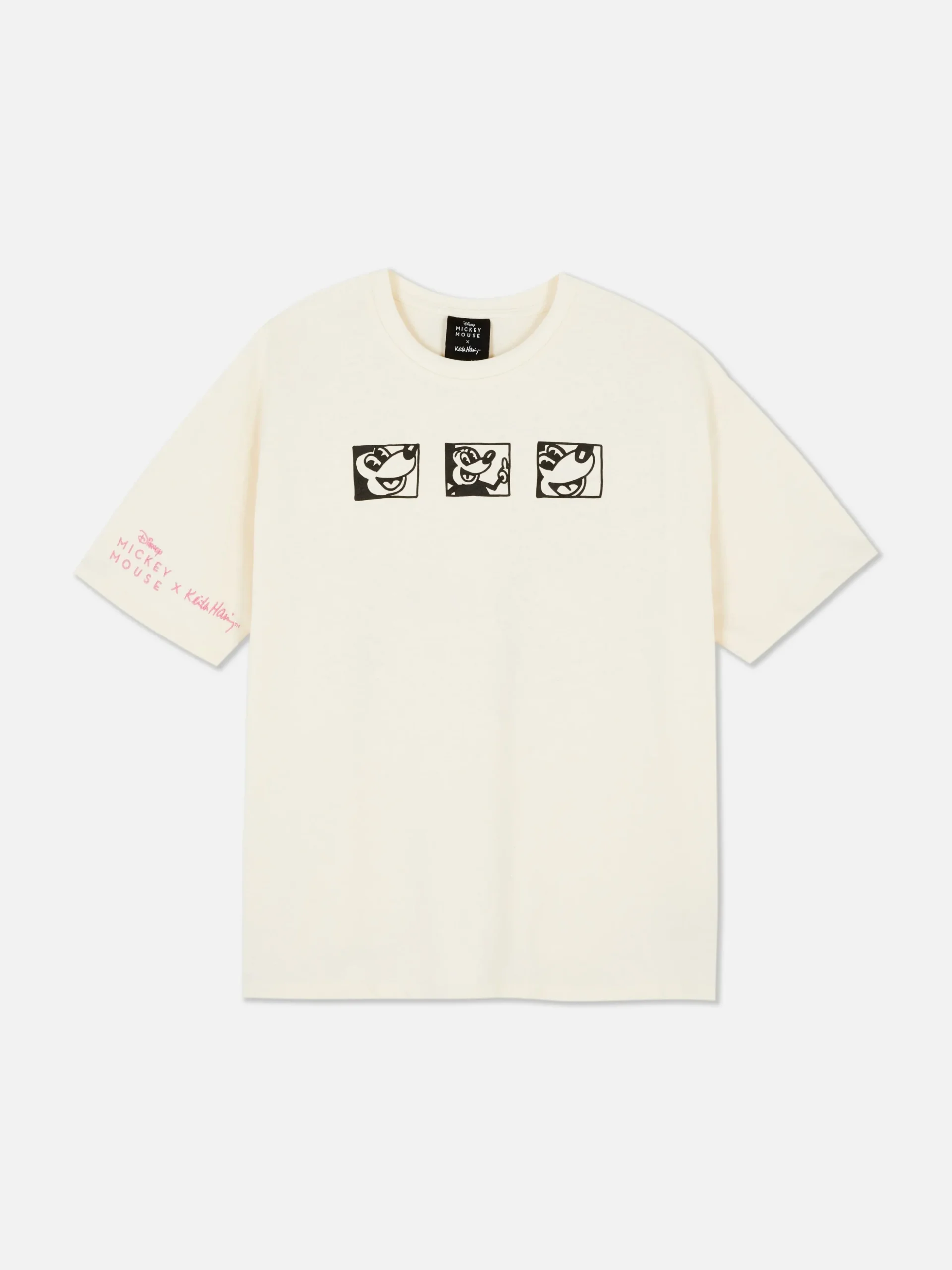 Oversized T-shirt Disney's Mickey Mouse X Keith Haring