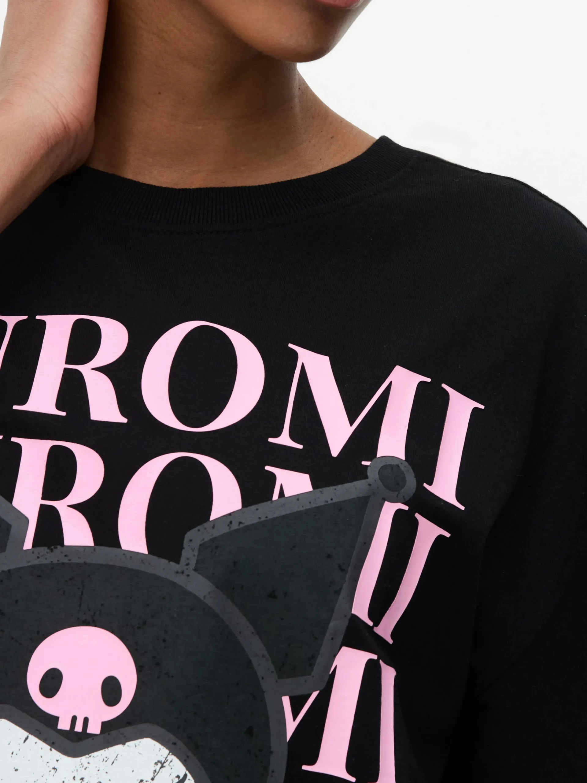 Oversized T-shirt Hello Kitty Kuromi