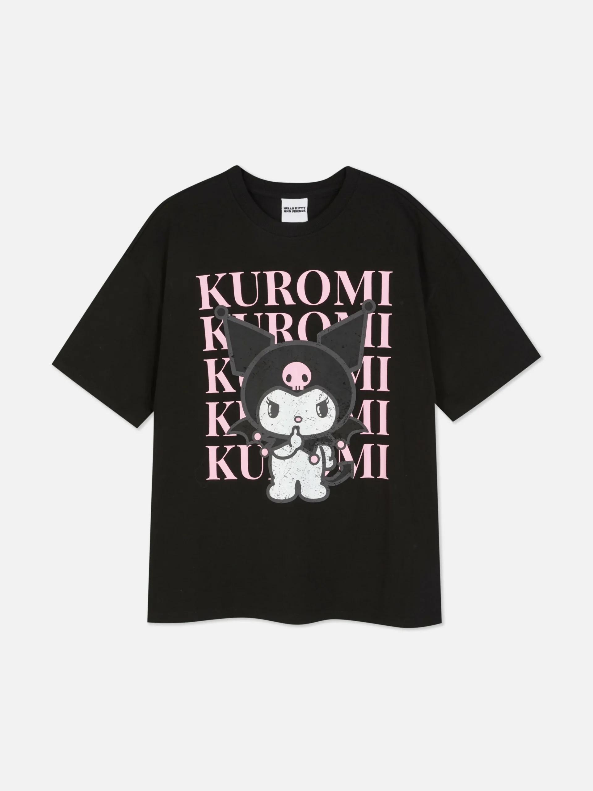 Oversized T-shirt Hello Kitty Kuromi