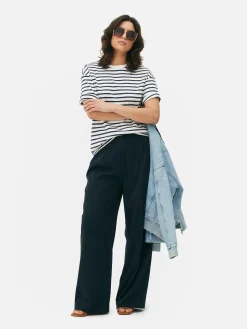 Oversized T-shirt Met Korte Mouwen