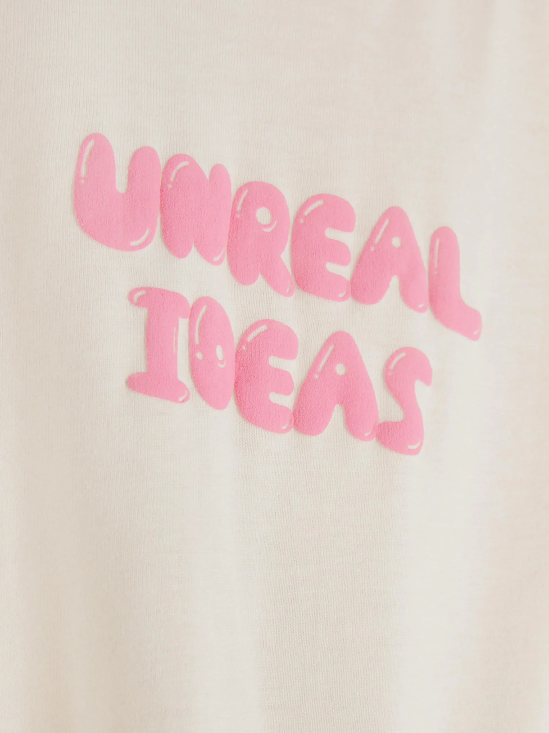 Oversized T-shirt Met Print