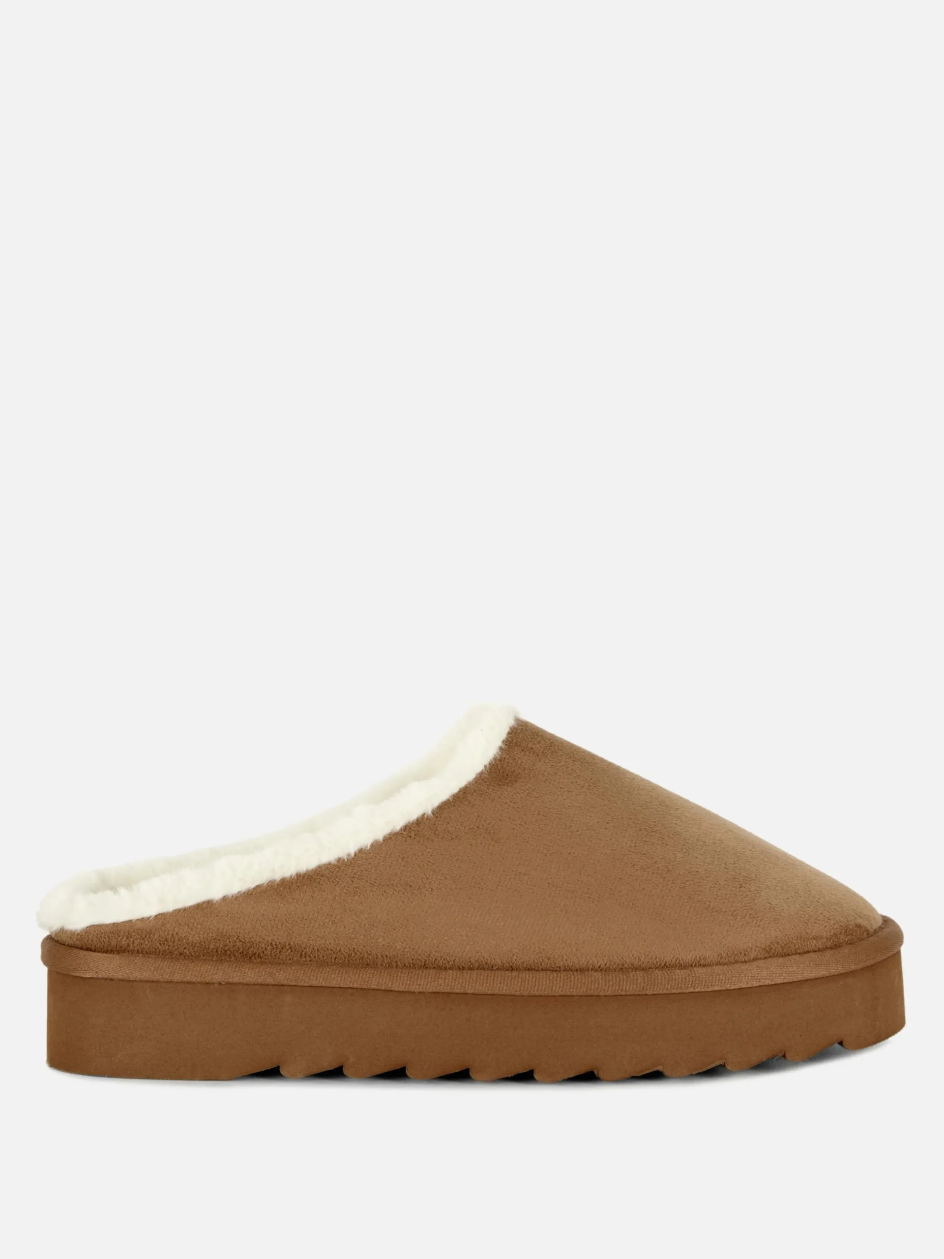Pantoffels Gevoerd Met Imitatiebont