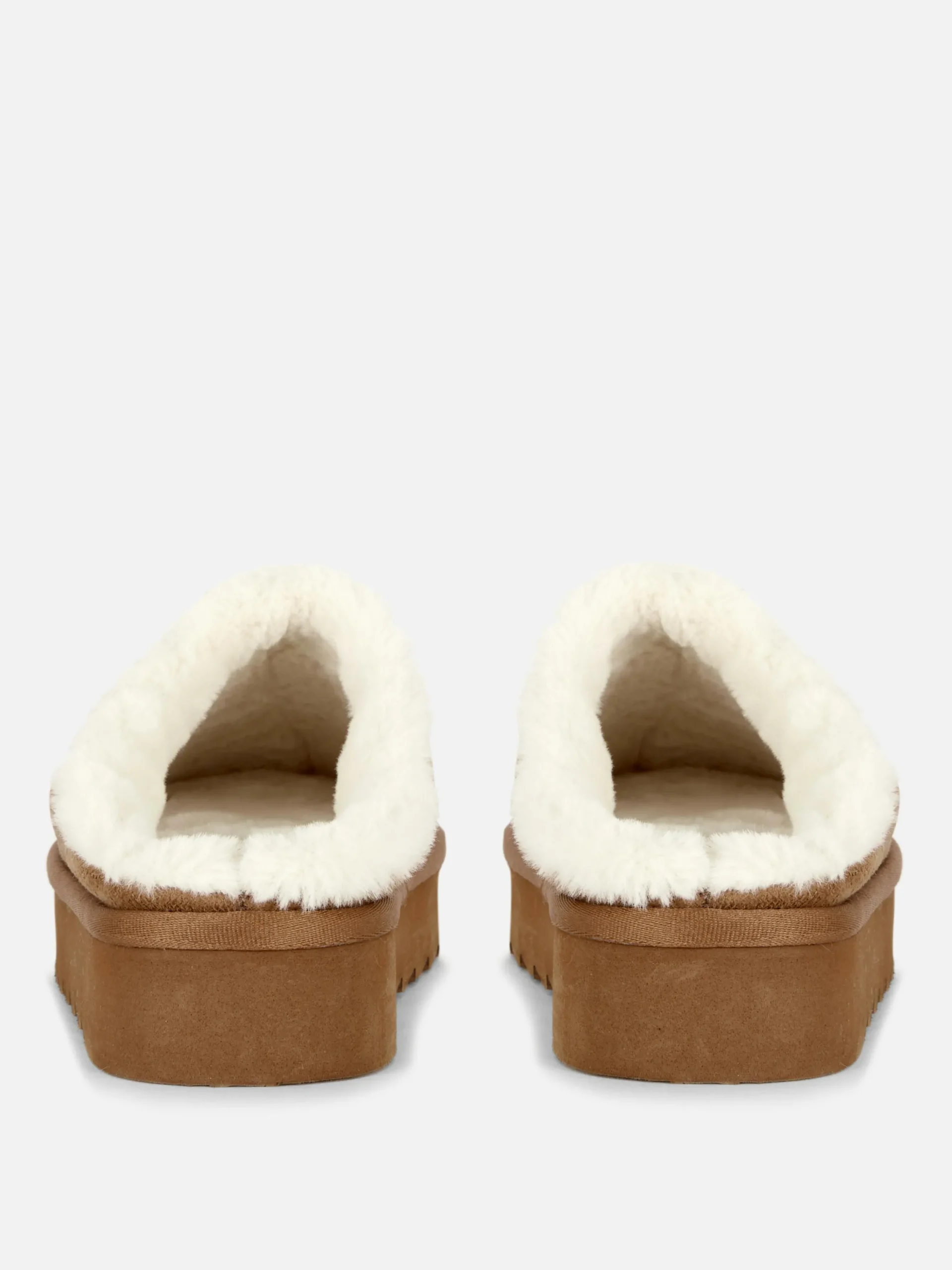 Pantoffels Gevoerd Met Imitatiebont