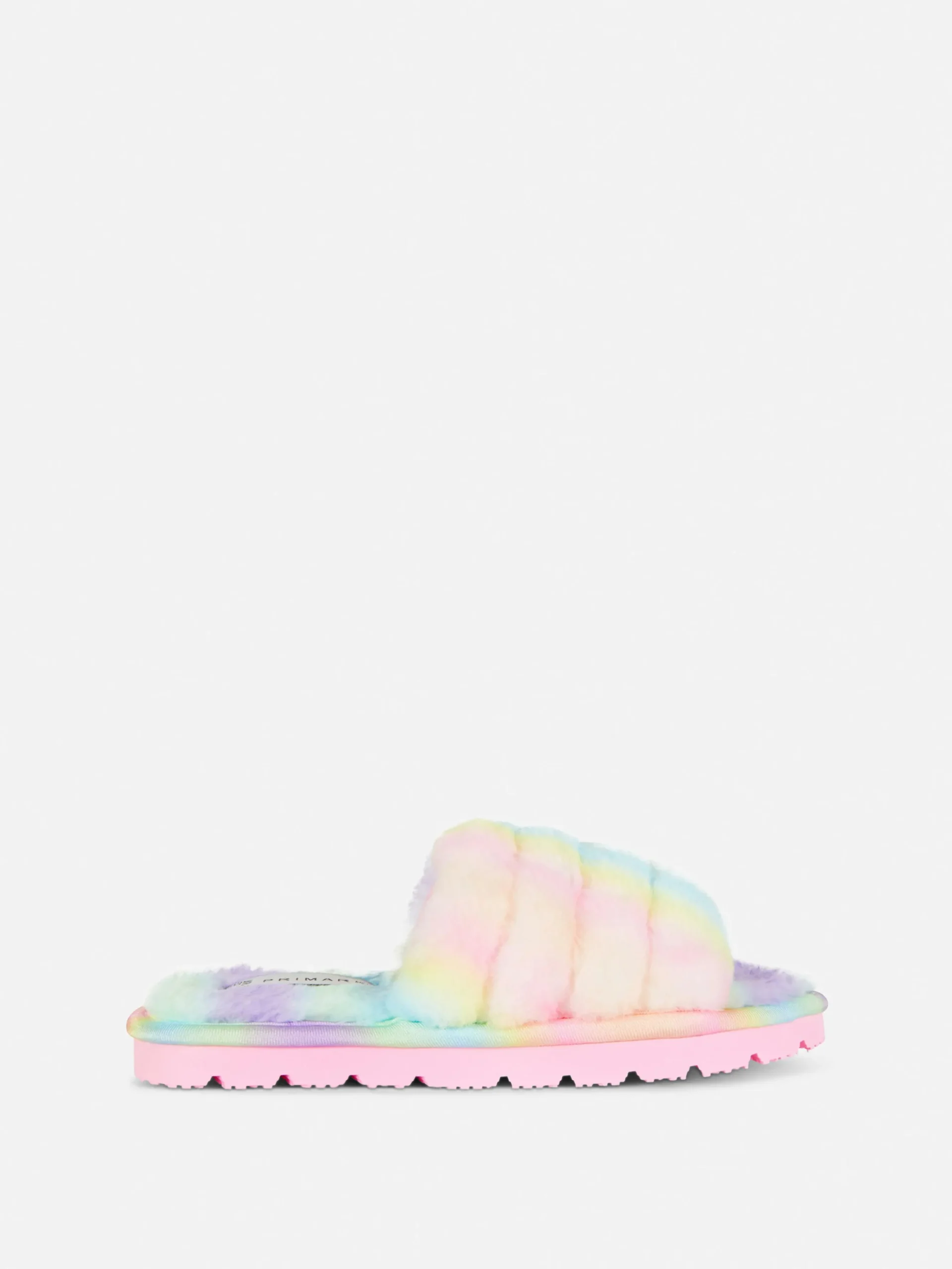 Pantoffels Van Imitatiebont Met Kleurverloop