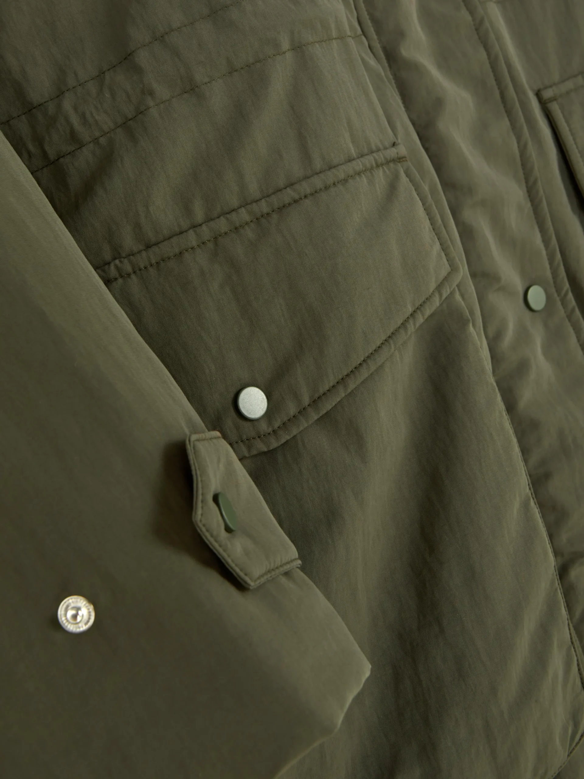 Parka Met Capuchon Met Imitatiebontrand