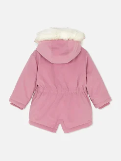 Parka Met Imitatiebont