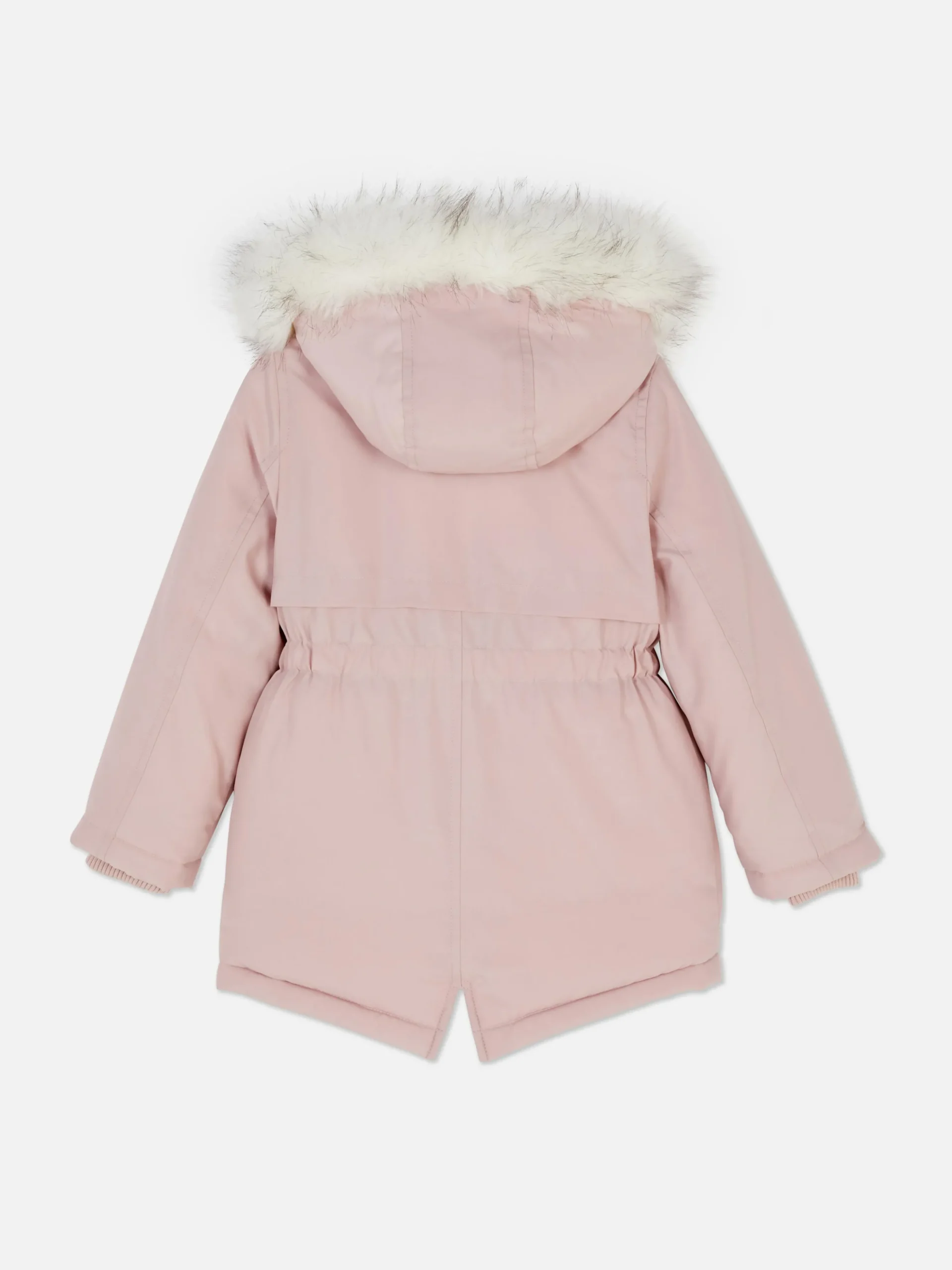 Parka Met Imitatiebontkraag