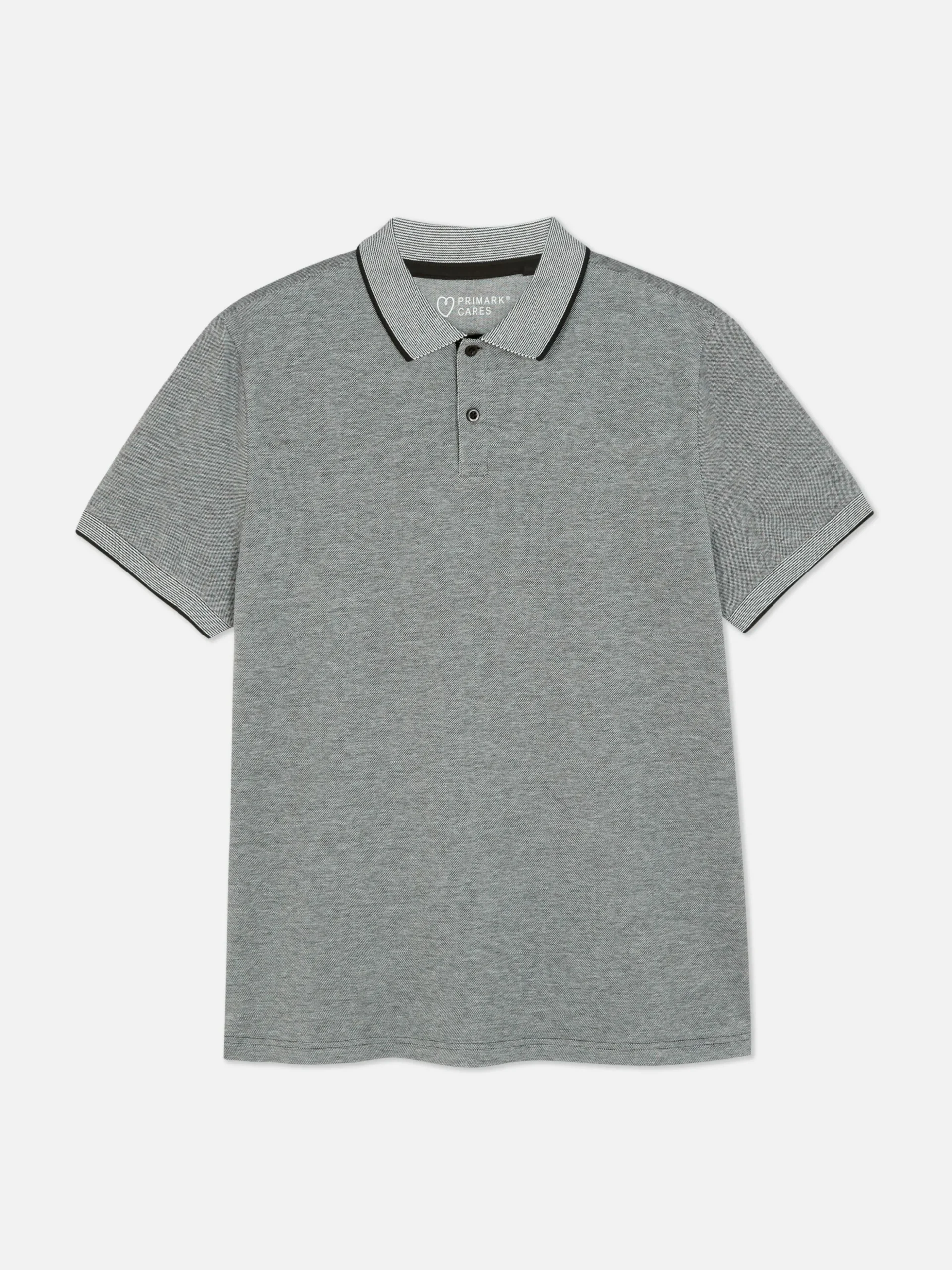 Poloshirt Met Birdseyemotief