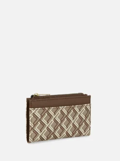 Portemonnee Met Monogram En Rits