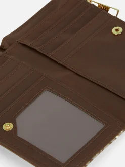 Portemonnee Met Monogram En Rits