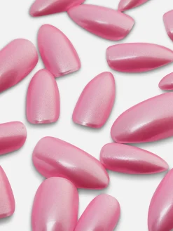 PS... Geglazuurde Puntige Kunstnagels