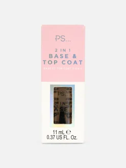 PS... 2-in-1 Base- En Topcoatnagellak