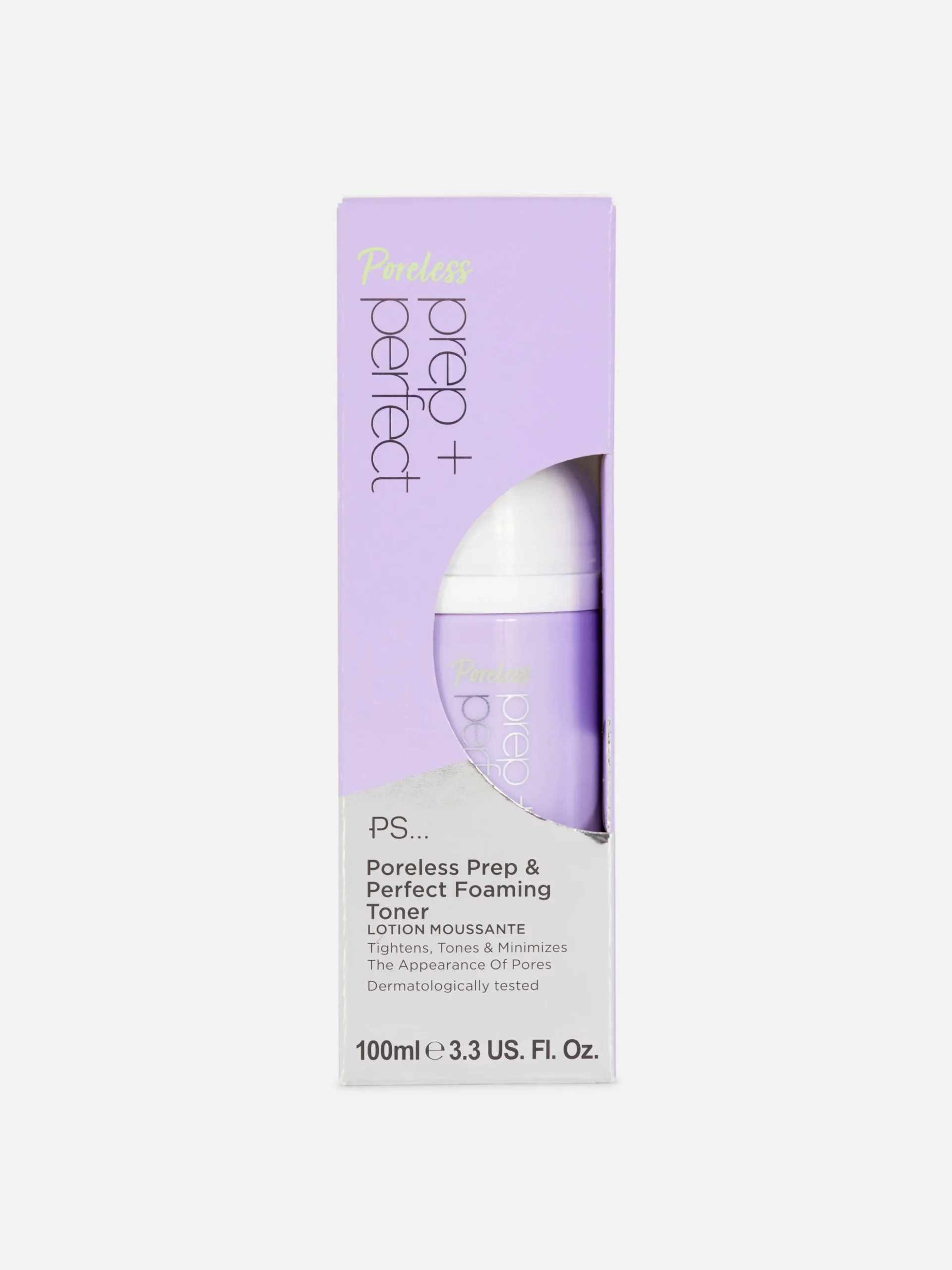 PS... Schuimende Toner Poreless Prep + Perfect