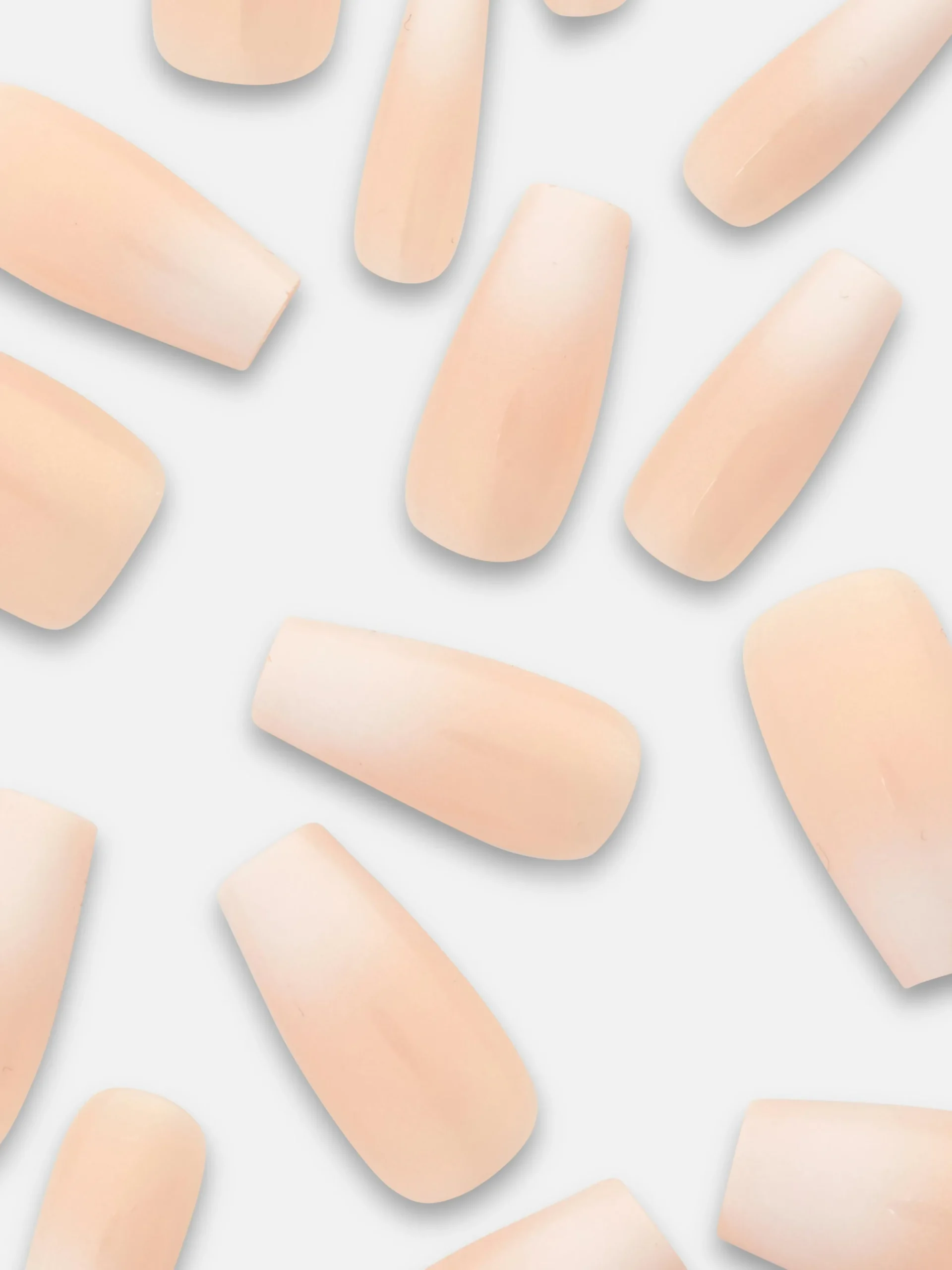 PS... Stiletto-kunstnagels Met Glans En Kleurverloop