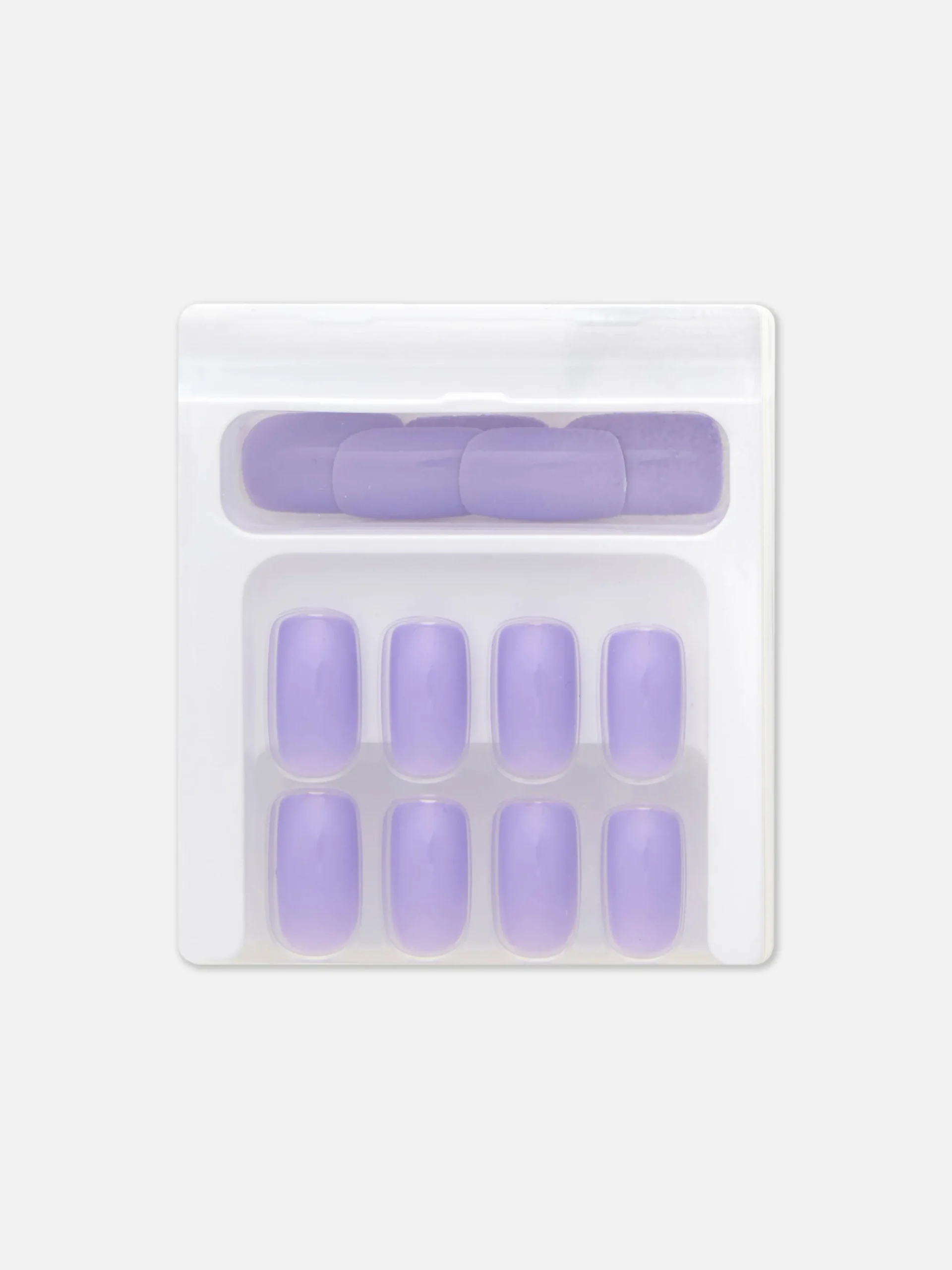 PS... Vierkante Glanzende Kunstnagels